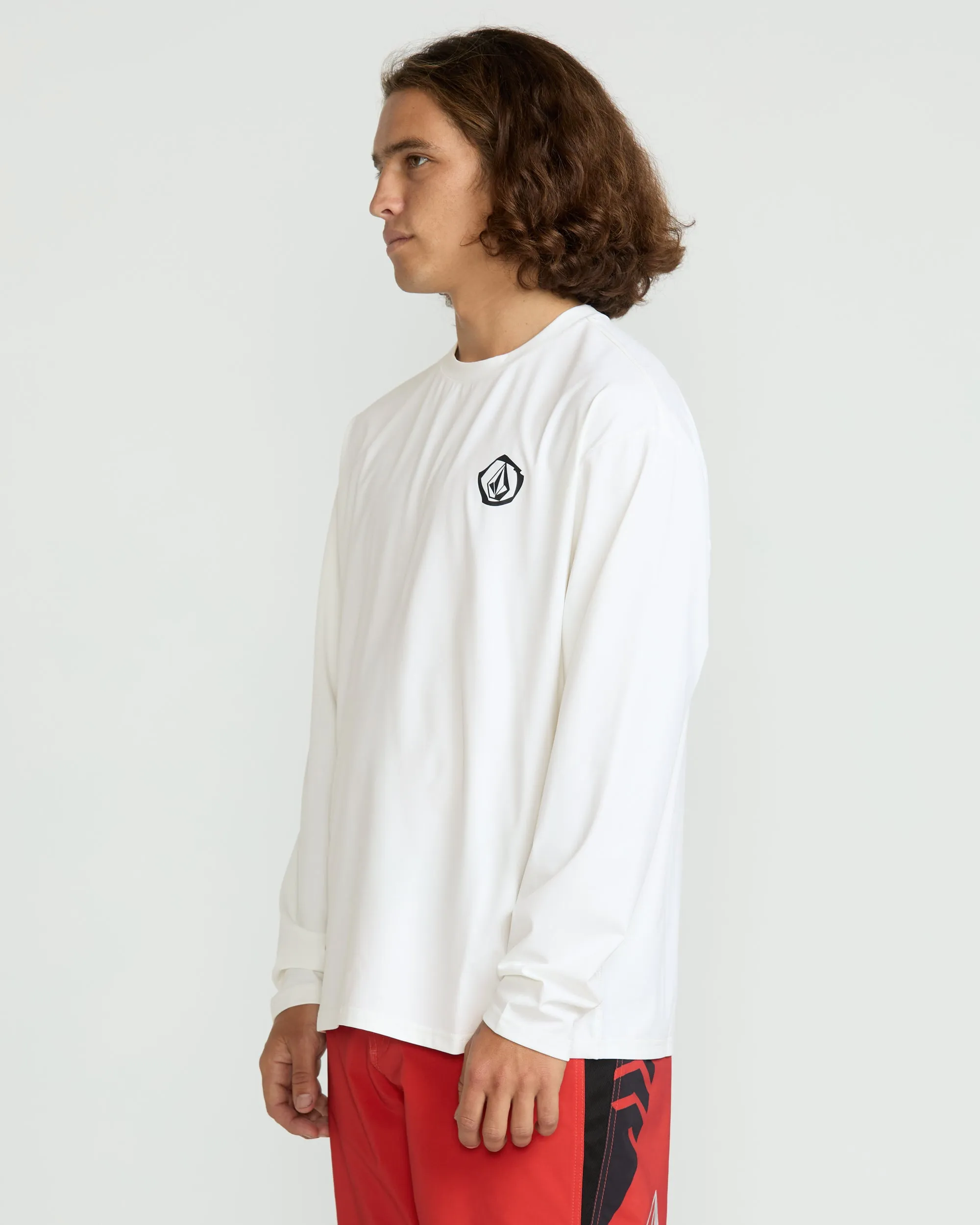 Men's Wavvyyy Surf Long Sleeve Rashguard sold by Volcom product image thumbnail 3