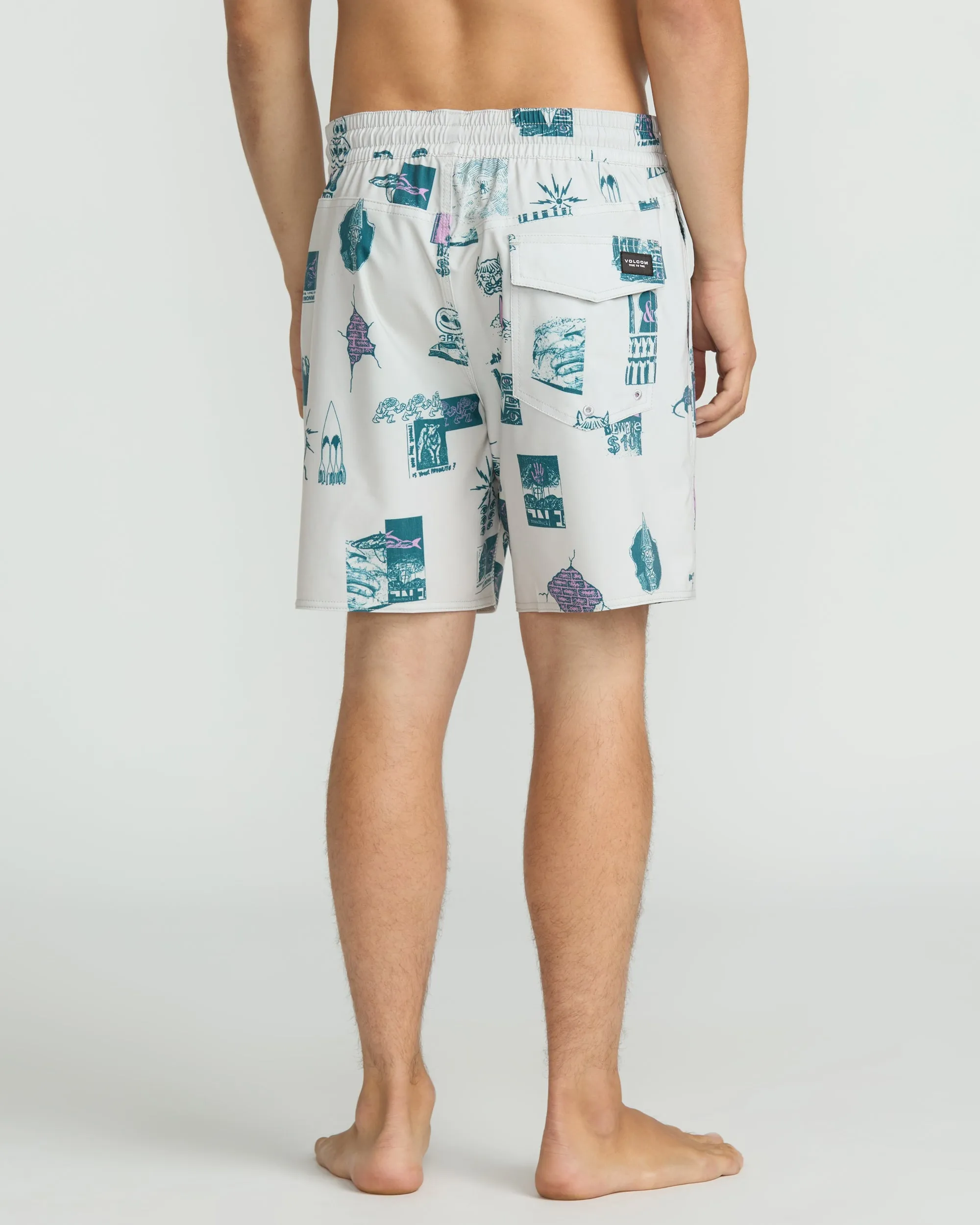 Men's Psyche Cotton 17" Trunks sold by Volcom product image thumbnail 2