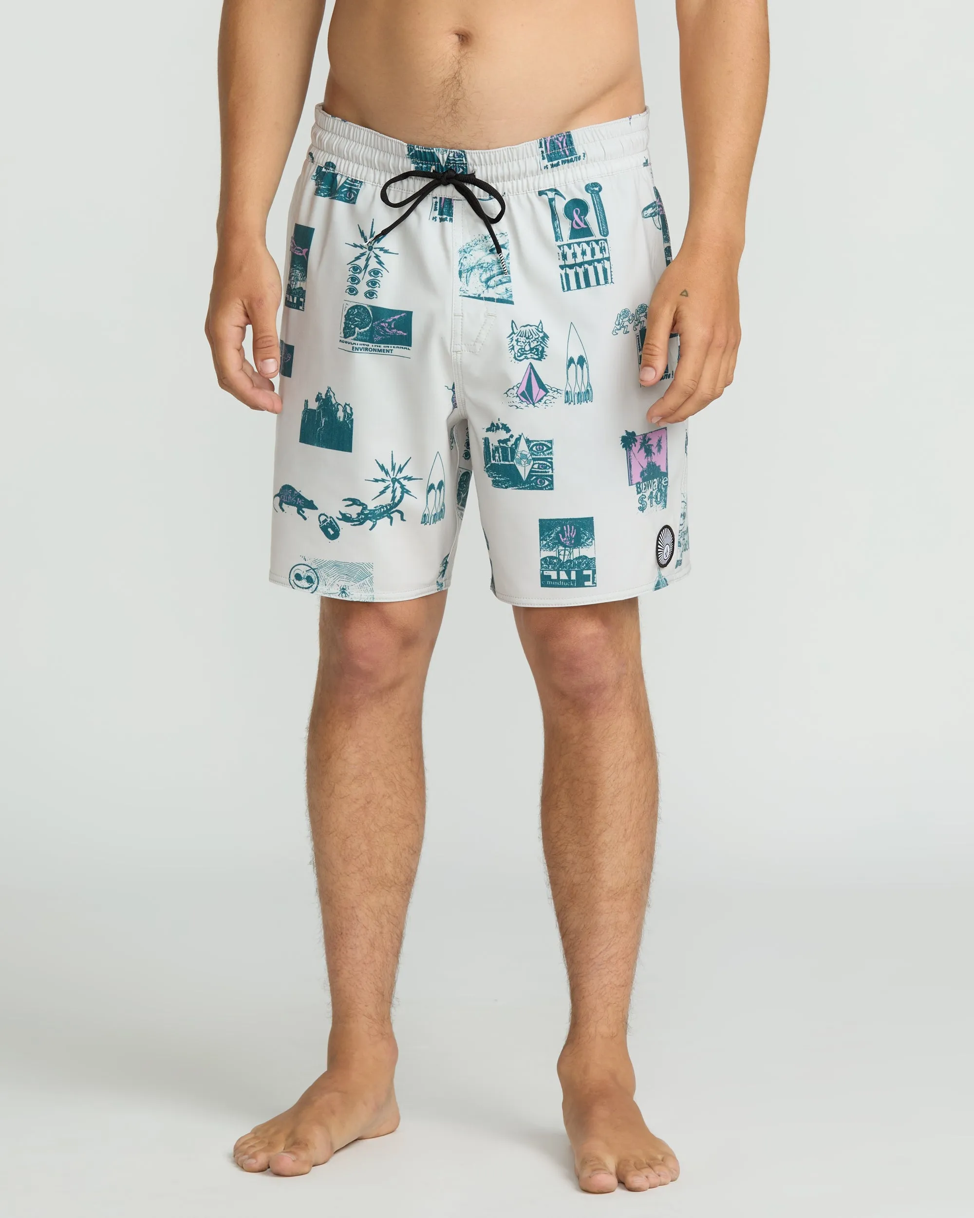 Men's Psyche Cotton 17" Trunks sold by Volcom