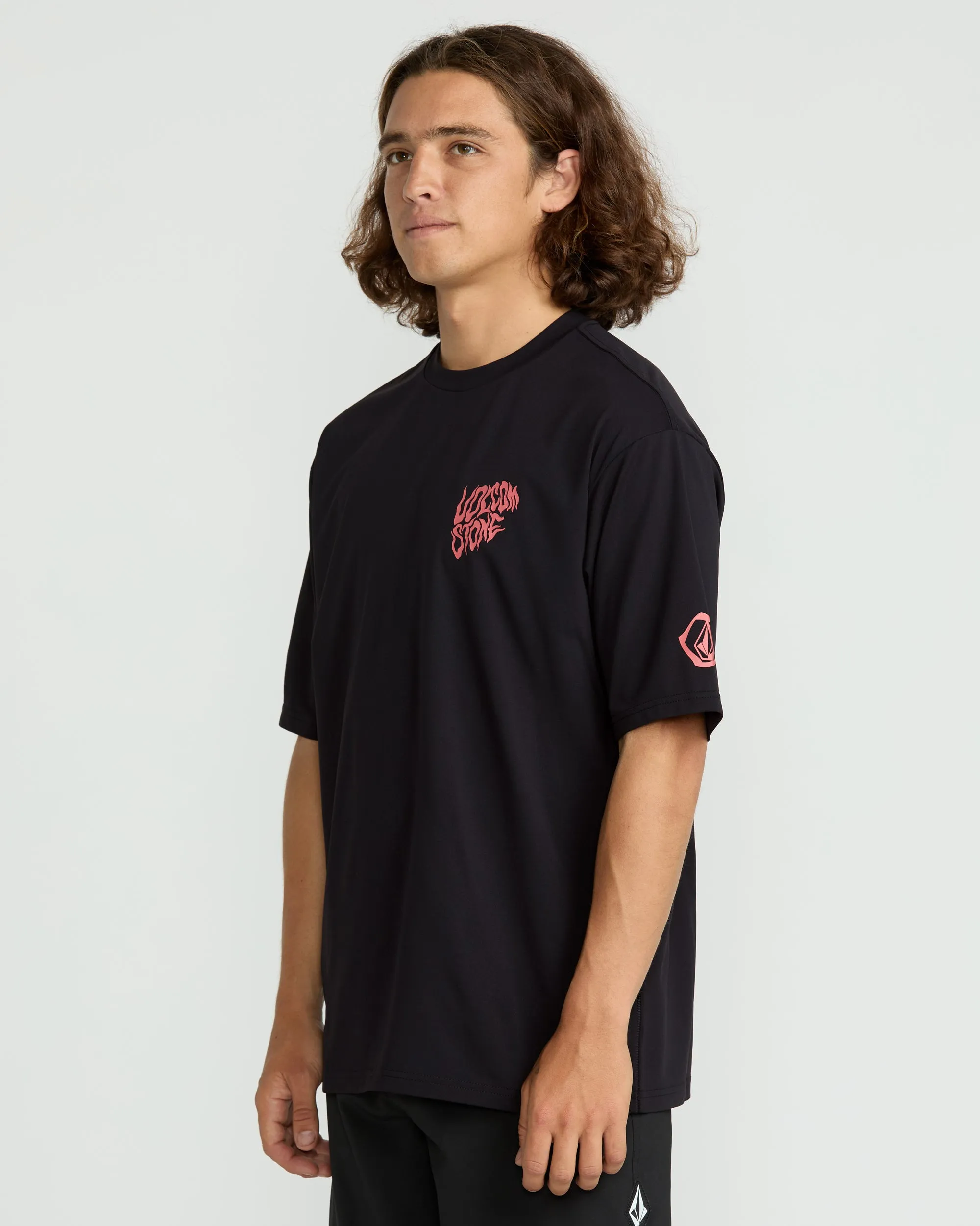 Men's Wavvyyy Surf Short Sleeve Rashguard sold by Volcom product image thumbnail 3