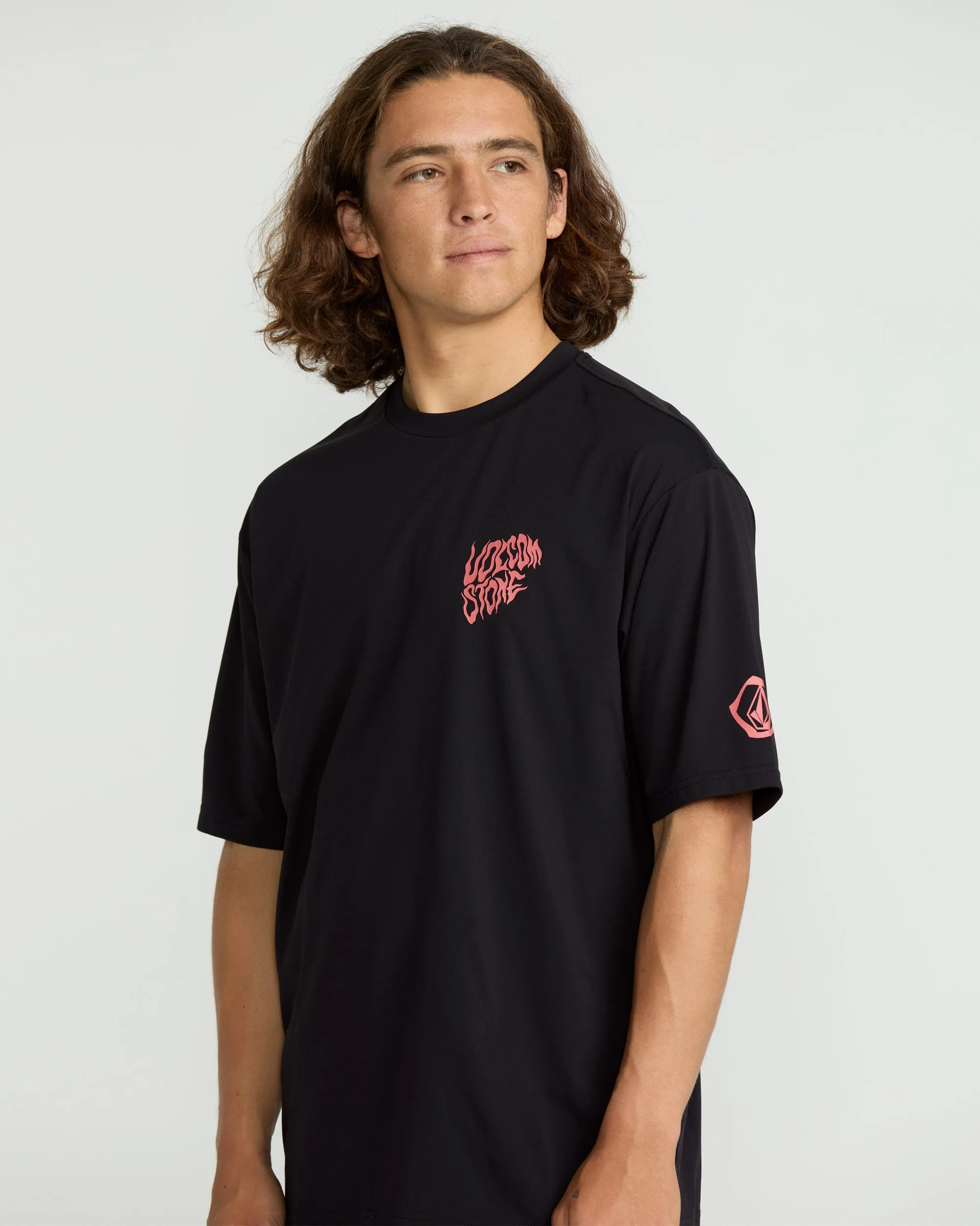 Men's Wavvyyy Surf Short Sleeve Rashguard sold by Volcom product image thumbnail 4