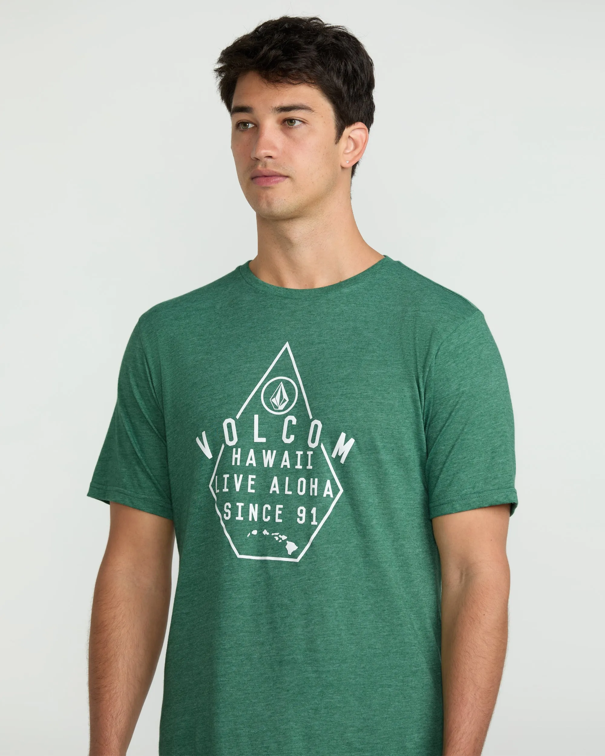 Men's Lined Up Short Sleeve Tee sold by Volcom product image thumbnail 4