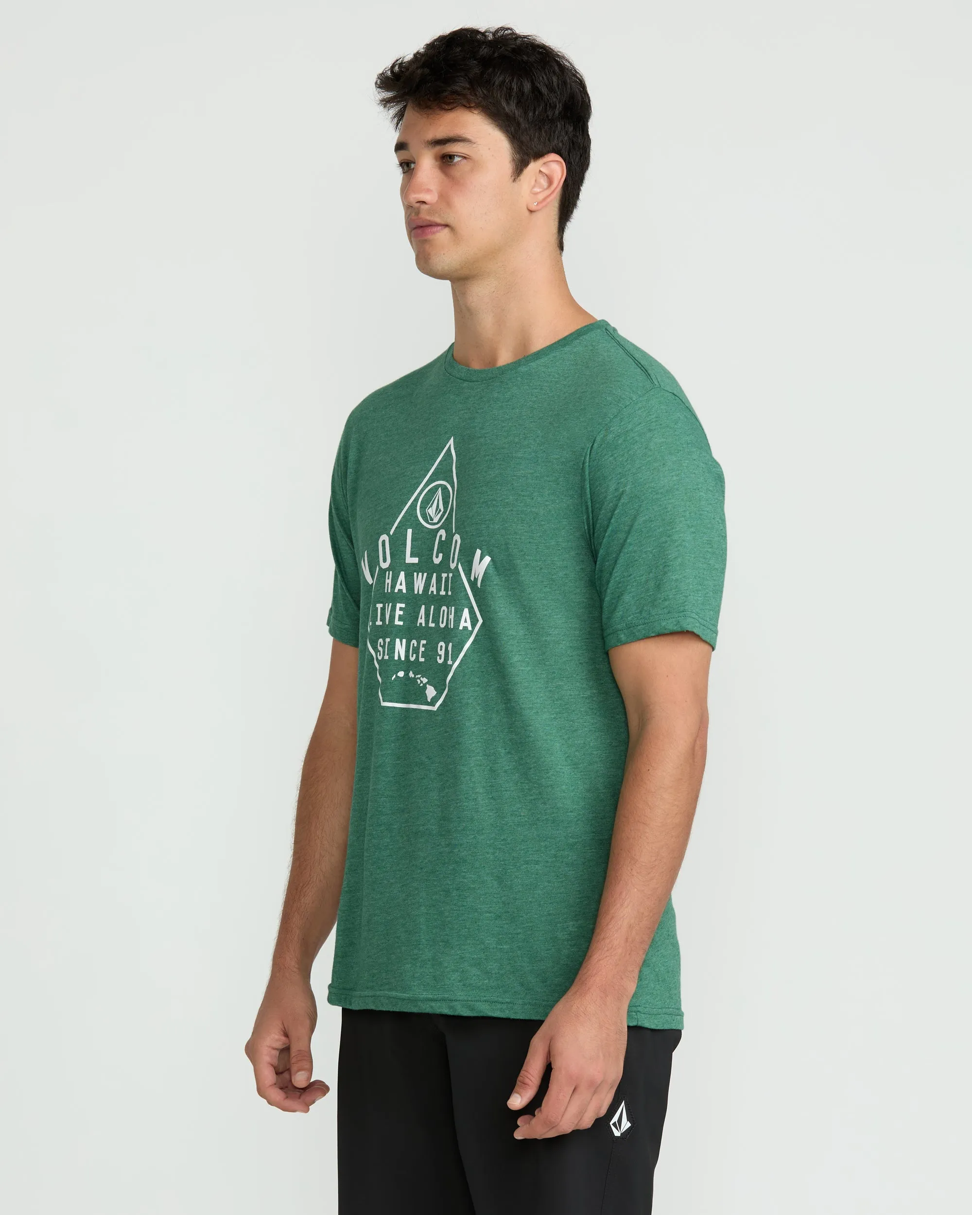 Men's Lined Up Short Sleeve Tee sold by Volcom product image thumbnail 3