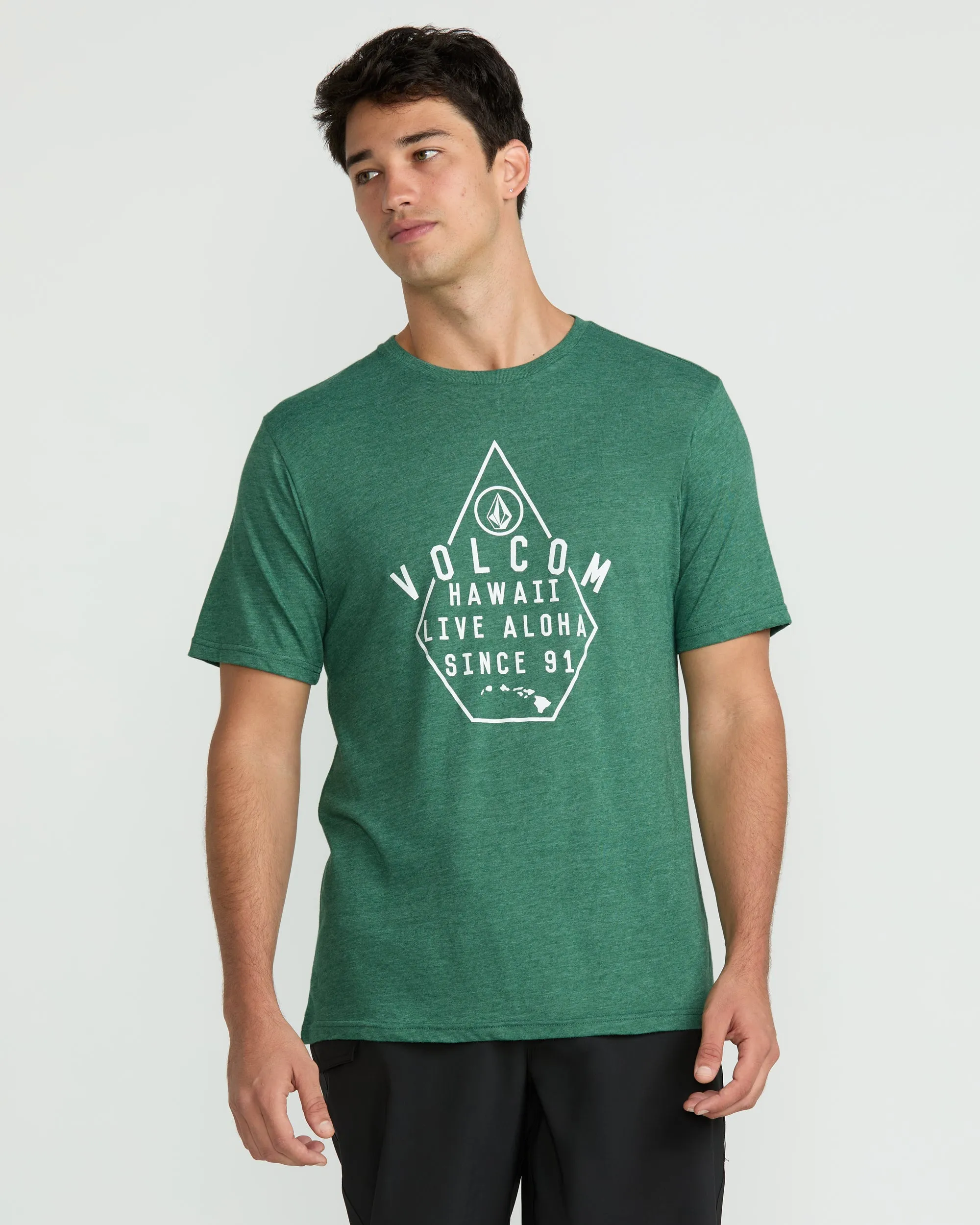 Men's Lined Up Short Sleeve Tee sold by Volcom