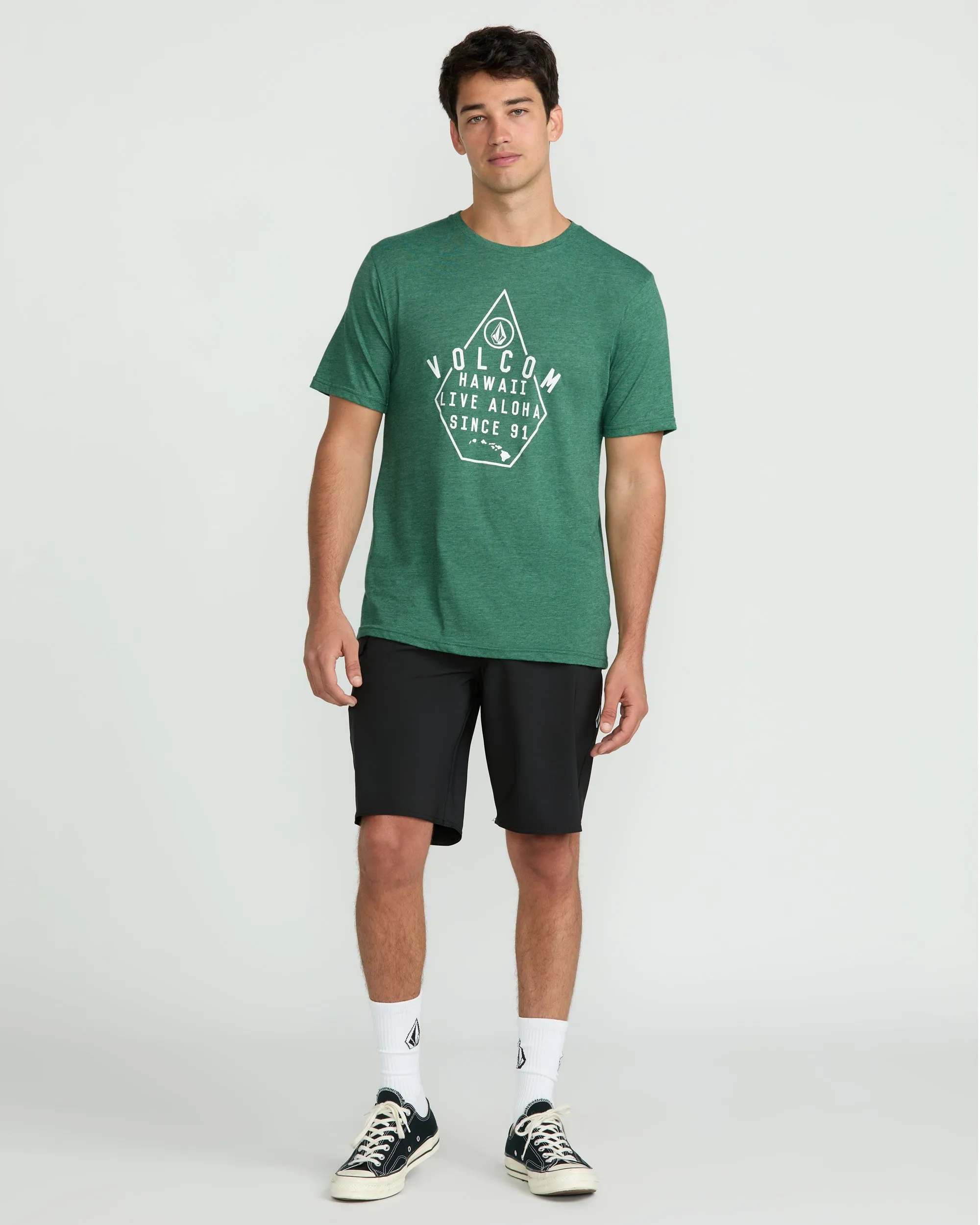 Men's Lined Up Short Sleeve Tee sold by Volcom product image thumbnail 5