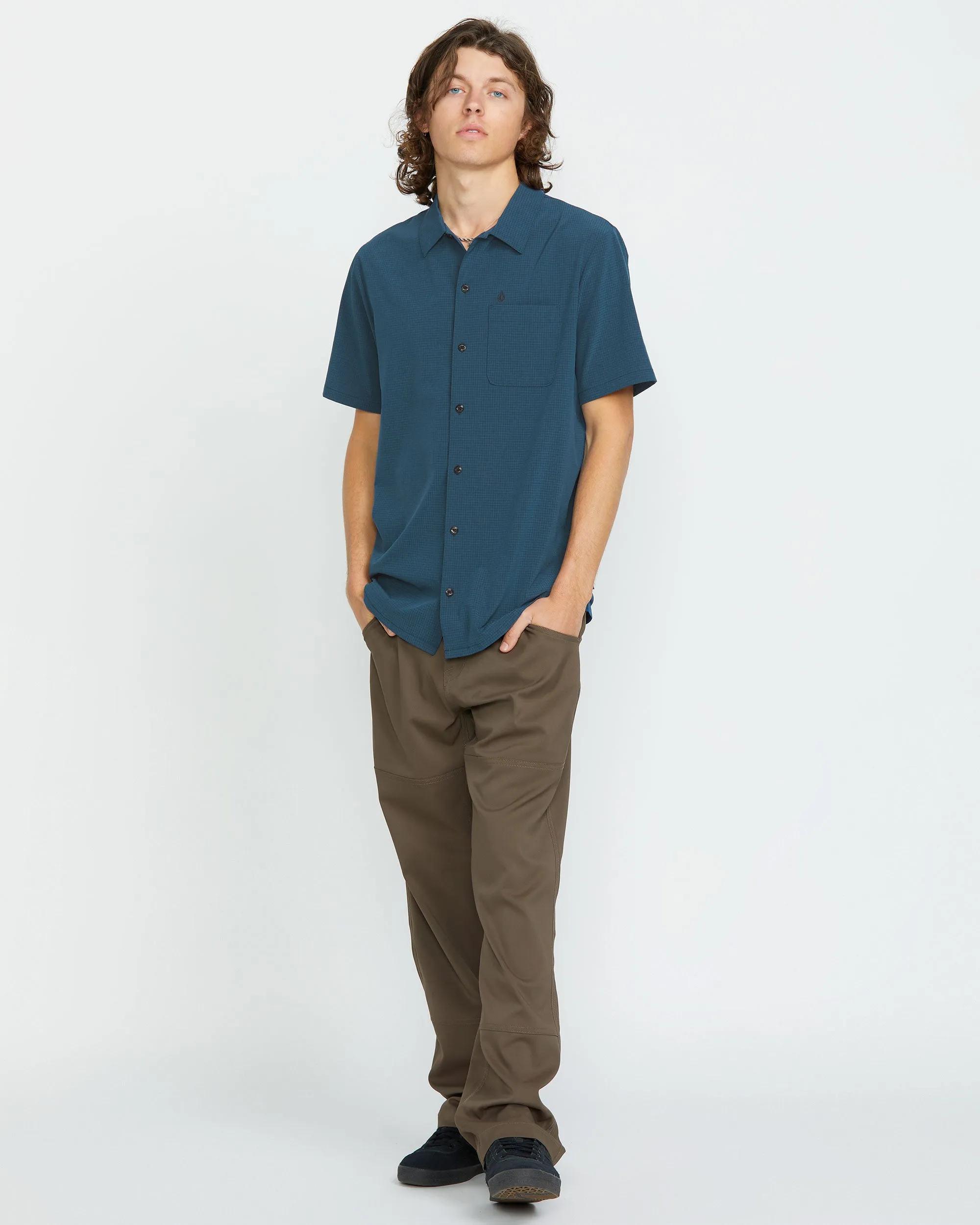 Men's Ridgestone Short Sleeve Shirt sold by Volcom product image thumbnail 4