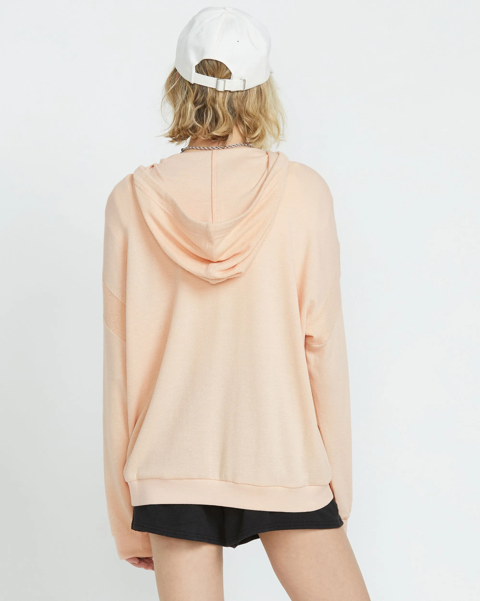 Women's Lived in Lounge Frenchie Zip Hoodie sold by Volcom product image thumbnail 2