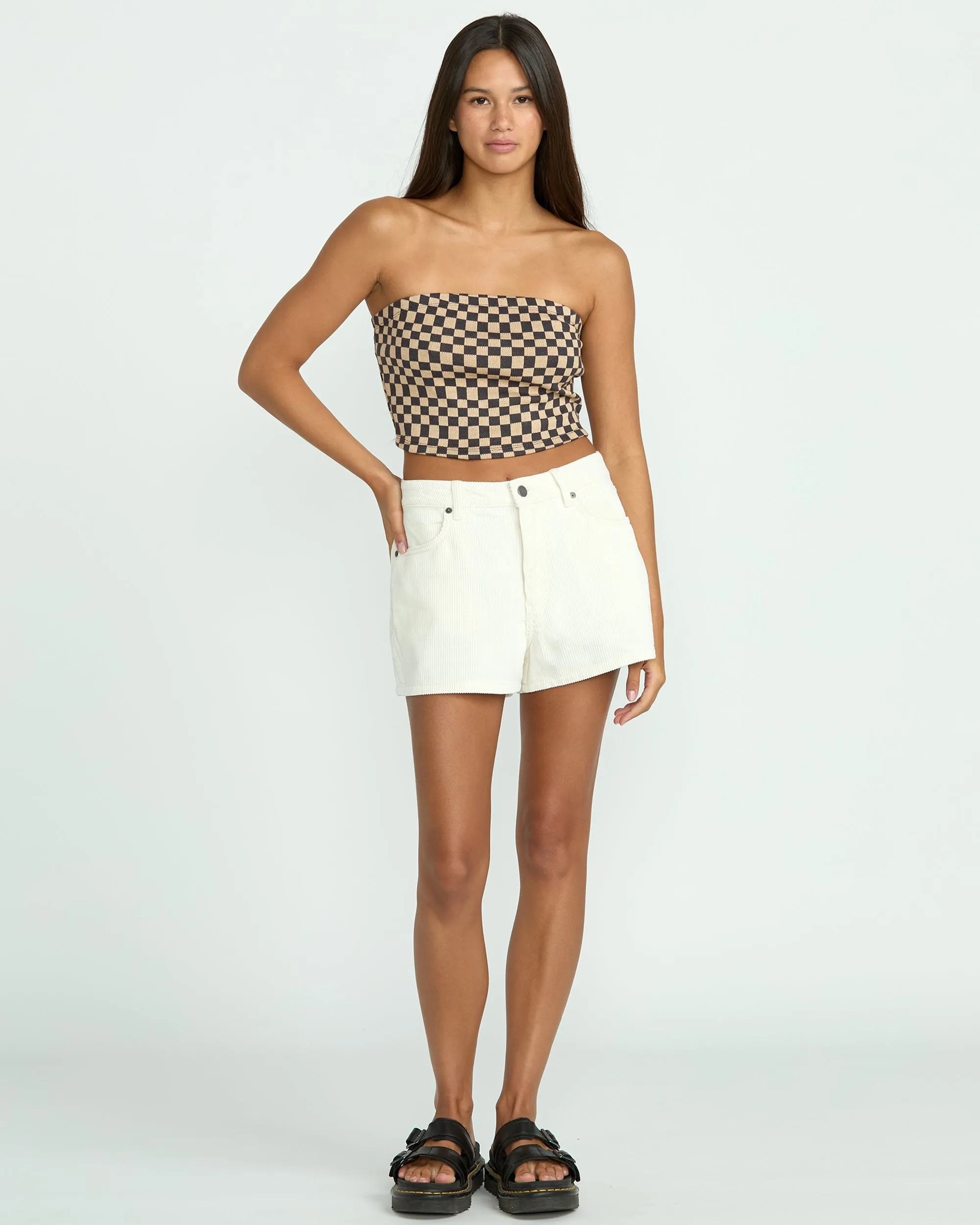 Women's Strait Up Shorts sold by Volcom product image thumbnail 4