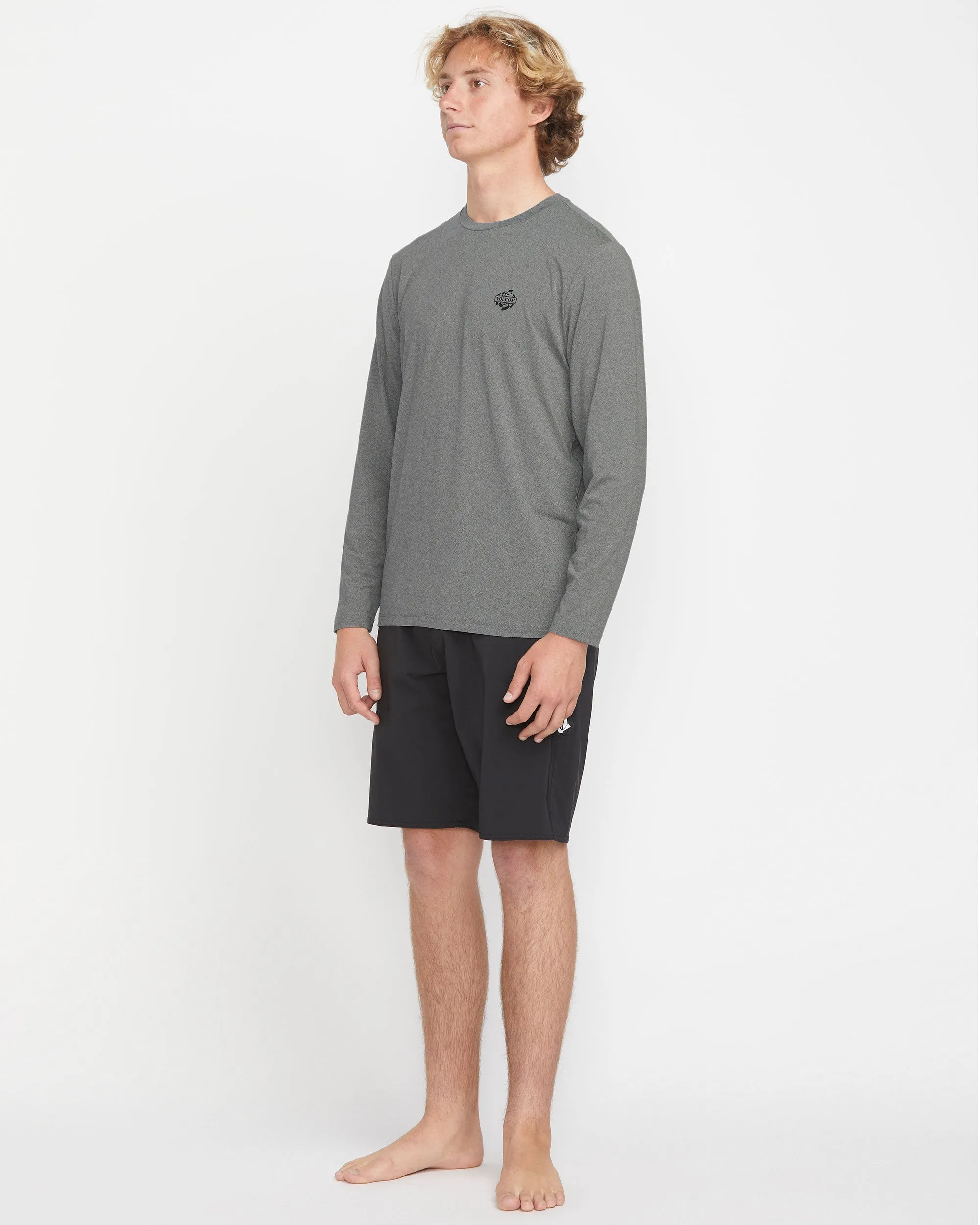 Men's Oval Track Loose Long Sleeve Surf Tee sold by Volcom product image thumbnail 4