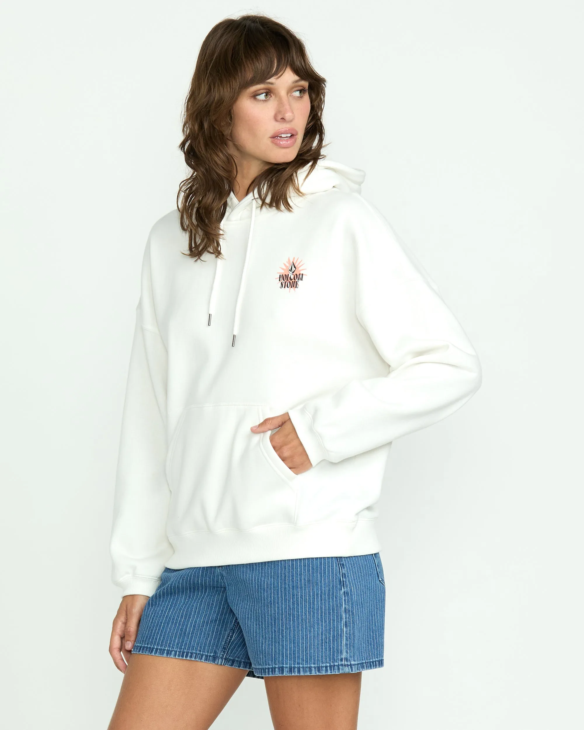 Women's Stone Art Up Hoodie sold by Volcom product image thumbnail 3