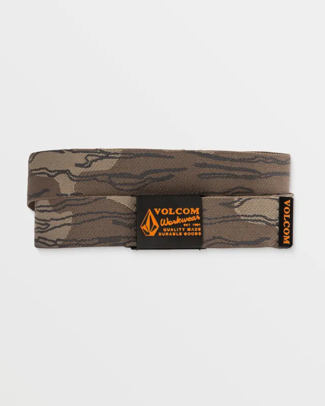 Men's Workwear Web Belt made by Volcom