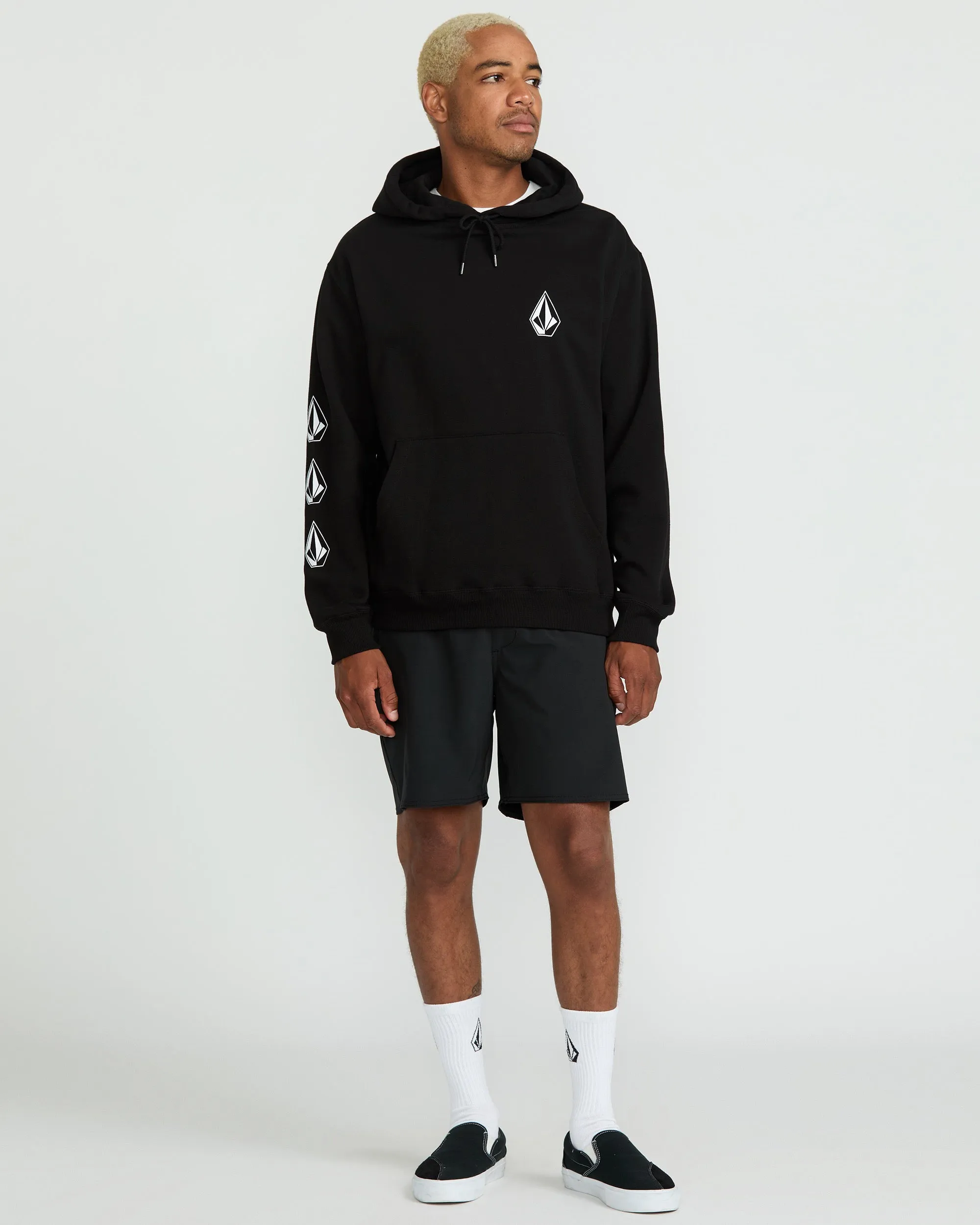 Men's Iconic Stone Hoodie sold by Volcom product image thumbnail 4