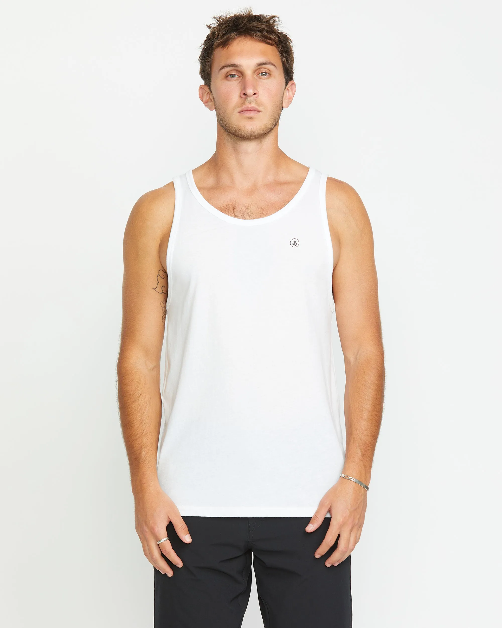 Men's Solid Heather Tank sold by Volcom