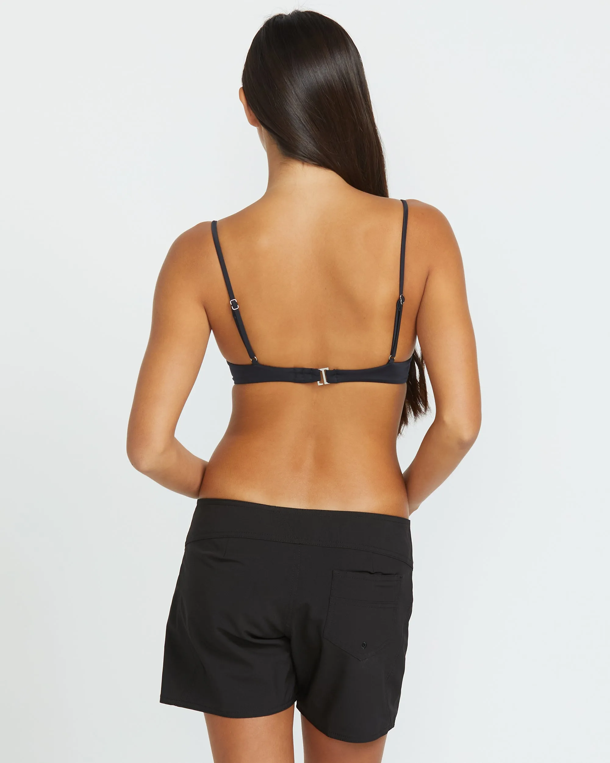 Women's Simply Solid Front-Tie Boardshorts sold by Volcom product image thumbnail 2