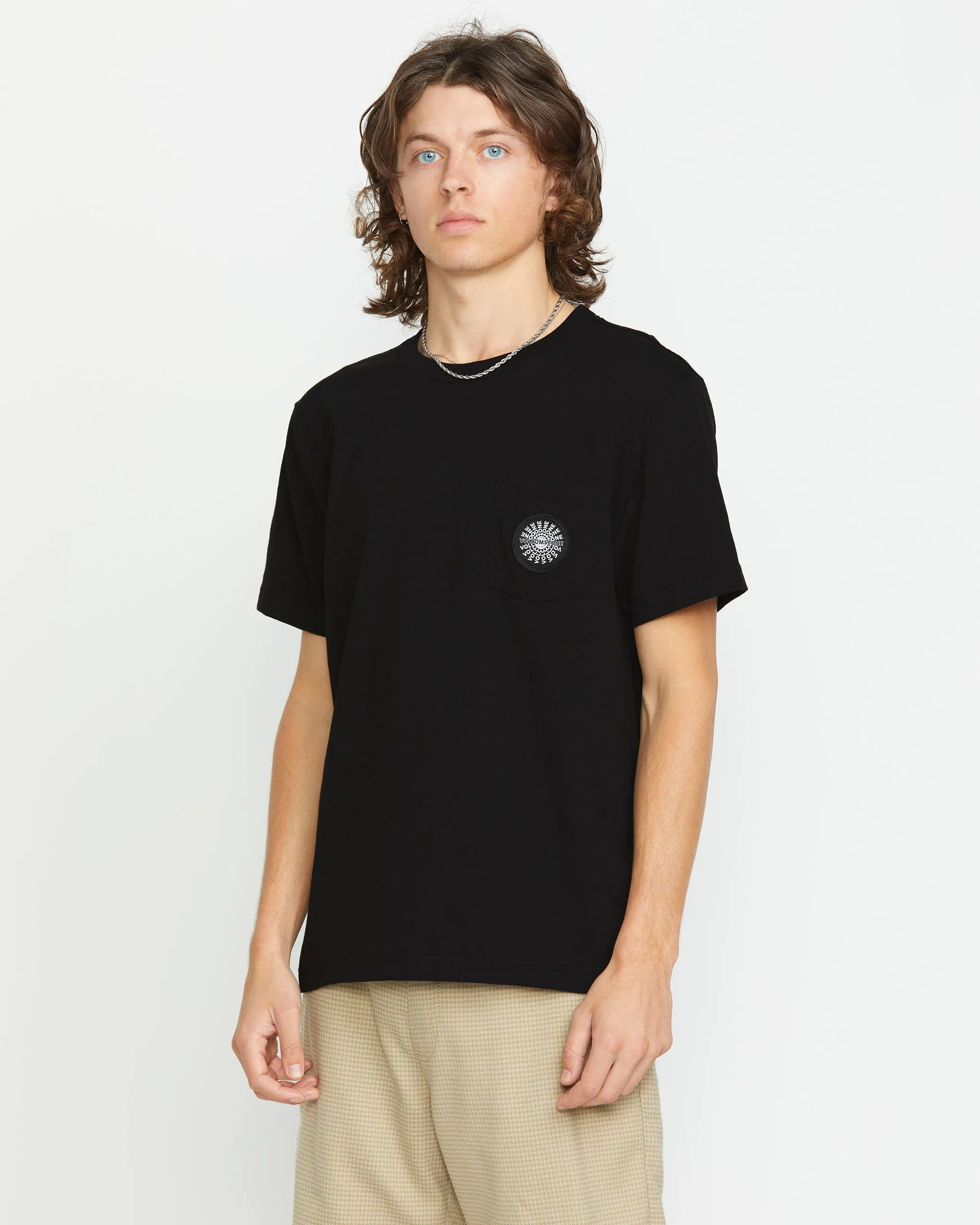 Men's Woven Label Pocket Tee sold by Volcom product image thumbnail 3