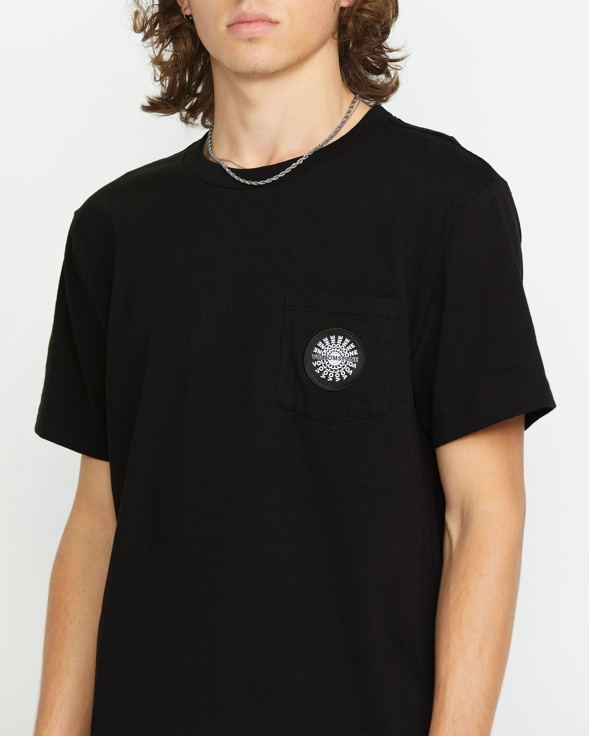 Men's Woven Label Pocket Tee sold by Volcom product image thumbnail 5