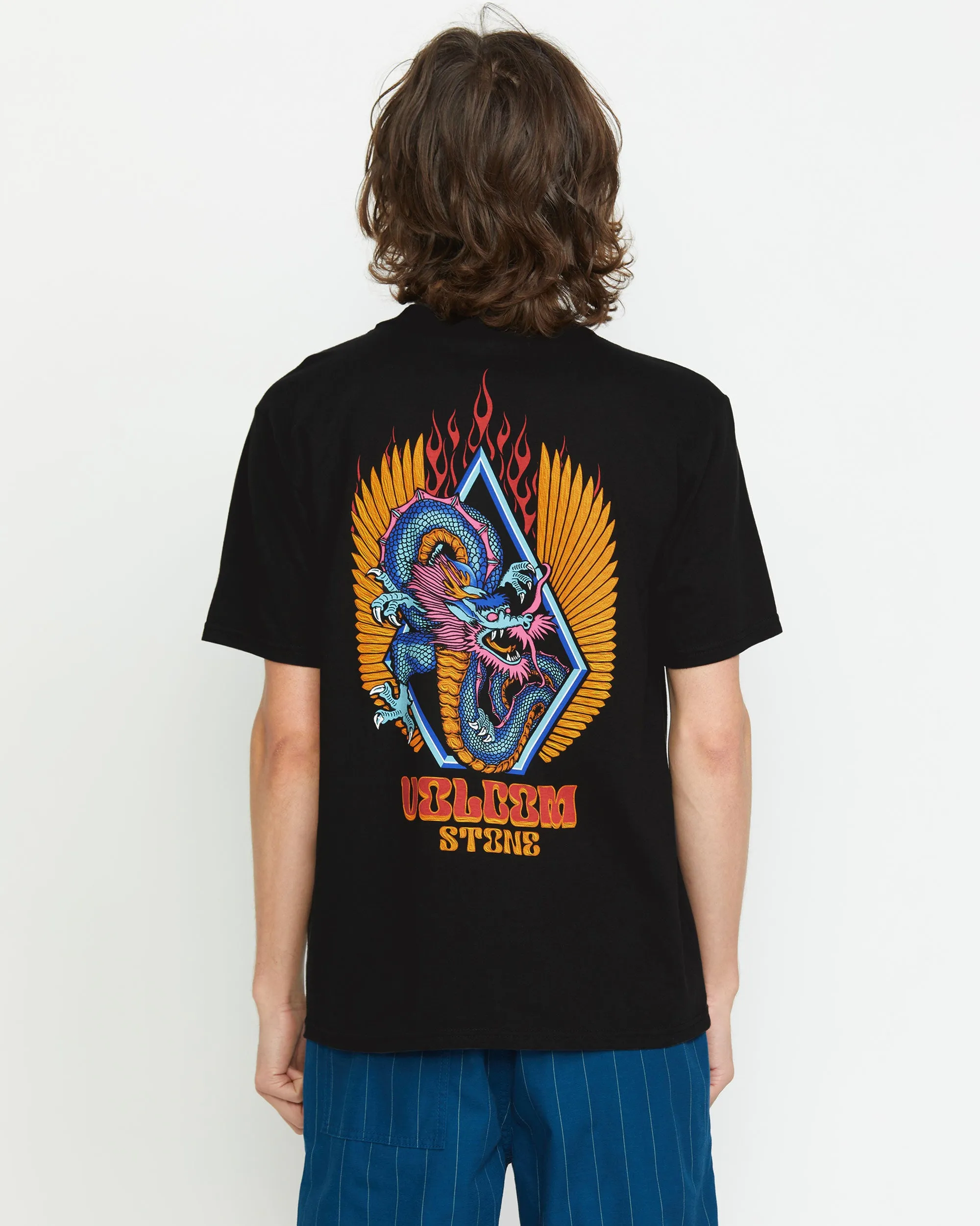 Men's Draggin Stone Short Sleeve Tee sold by Volcom product image thumbnail 2
