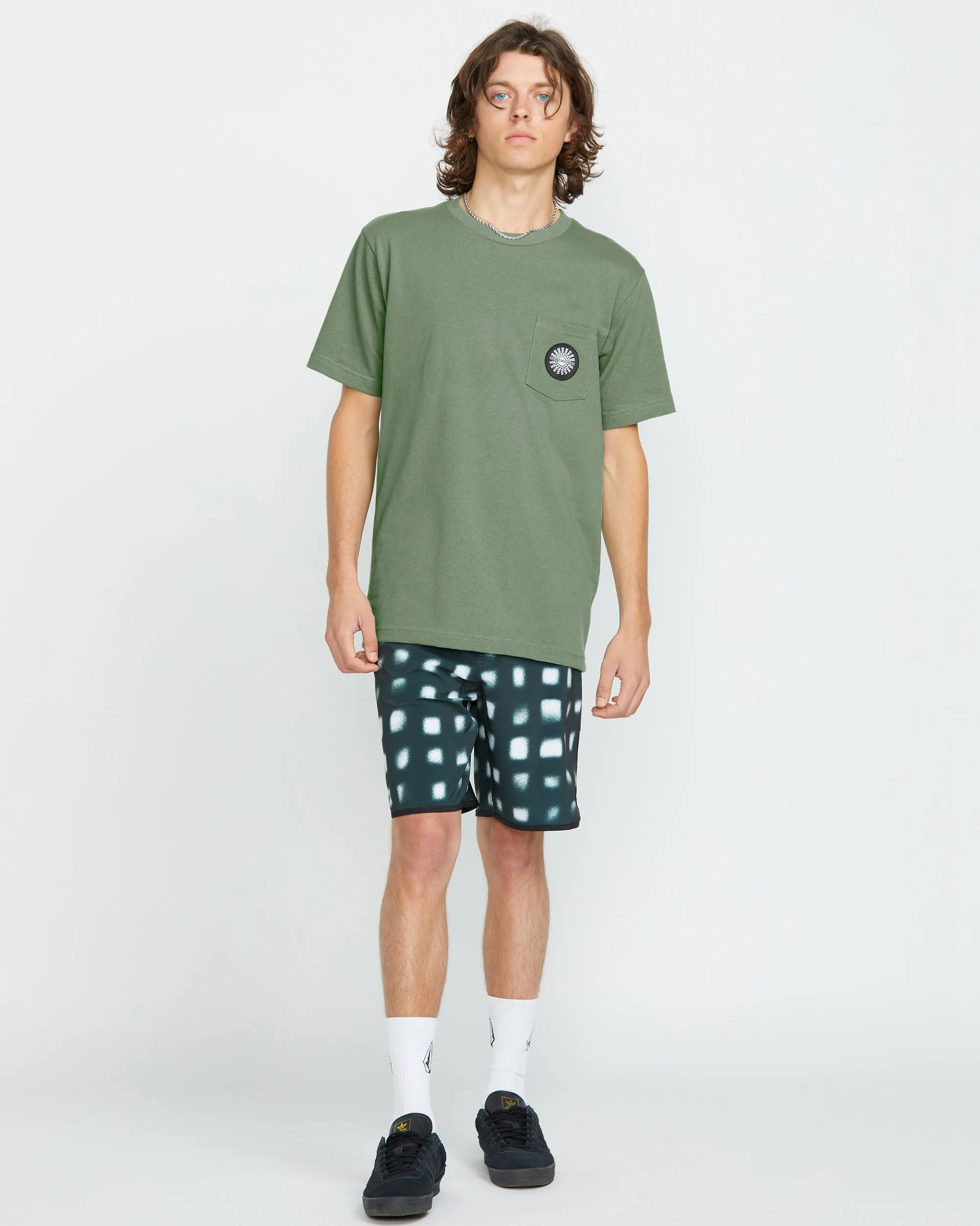 Men's Woven Label Pocket Tee sold by Volcom product image thumbnail 4