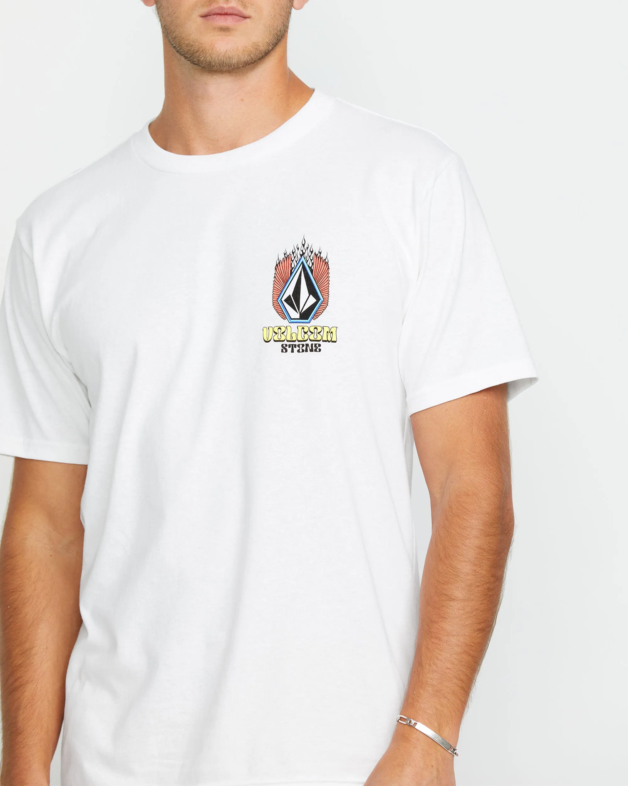 Men's Draggin Stone Short Sleeve Tee sold by Volcom product image thumbnail 5