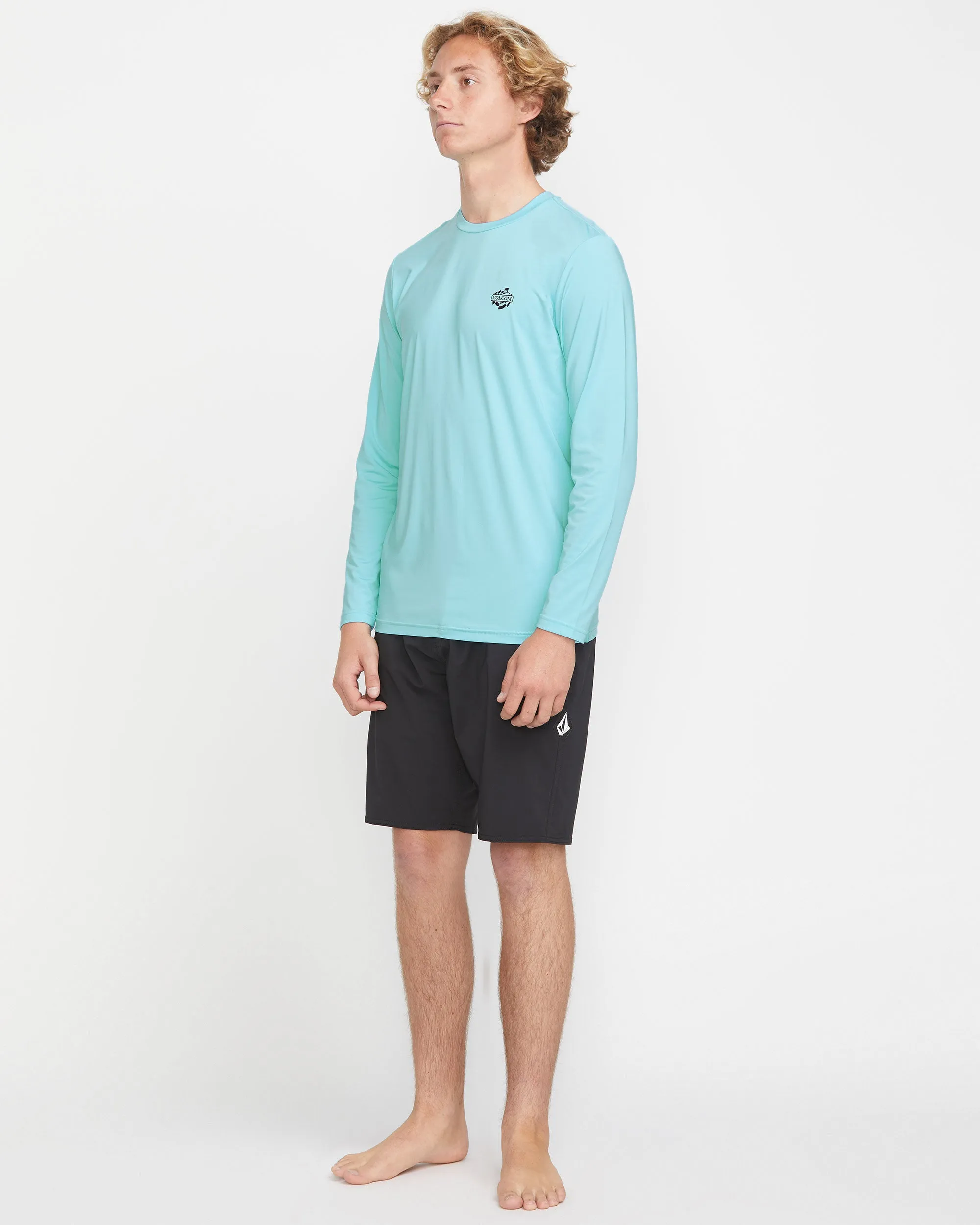Men's Oval Track Loose Long Sleeve Surf Tee sold by Volcom product image thumbnail 4