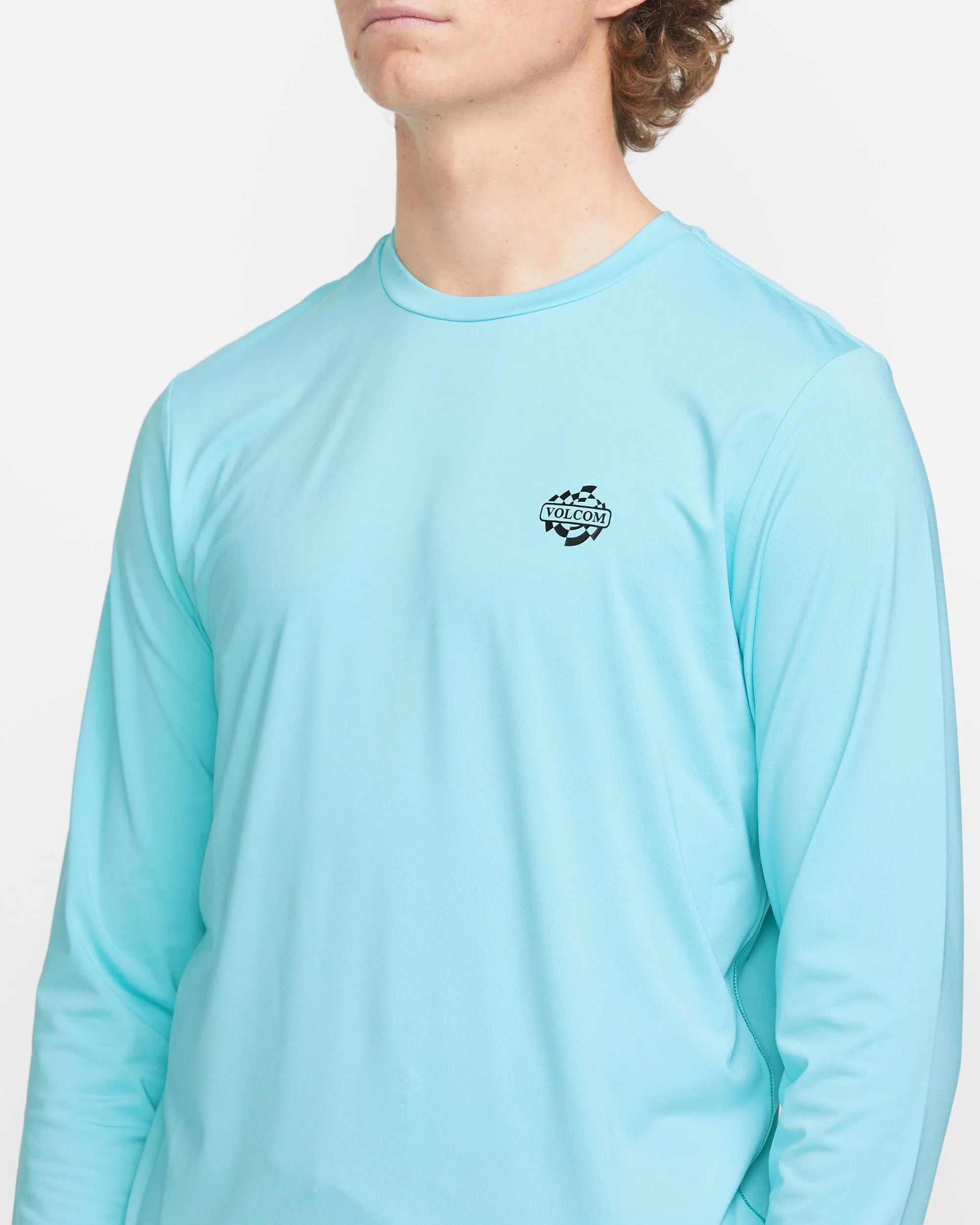 Men's Oval Track Loose Long Sleeve Surf Tee sold by Volcom product image thumbnail 5