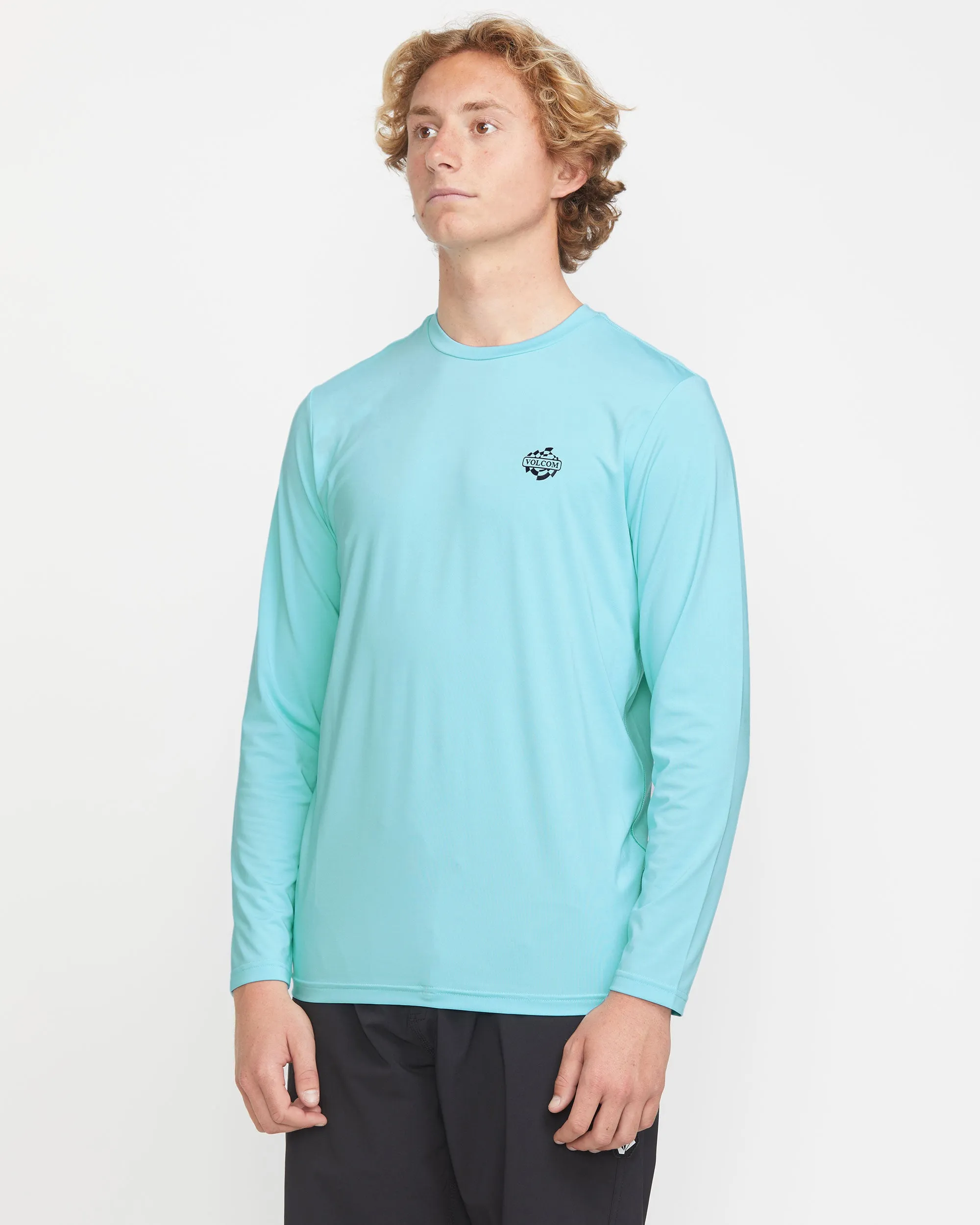 Men's Oval Track Loose Long Sleeve Surf Tee sold by Volcom product image thumbnail 3
