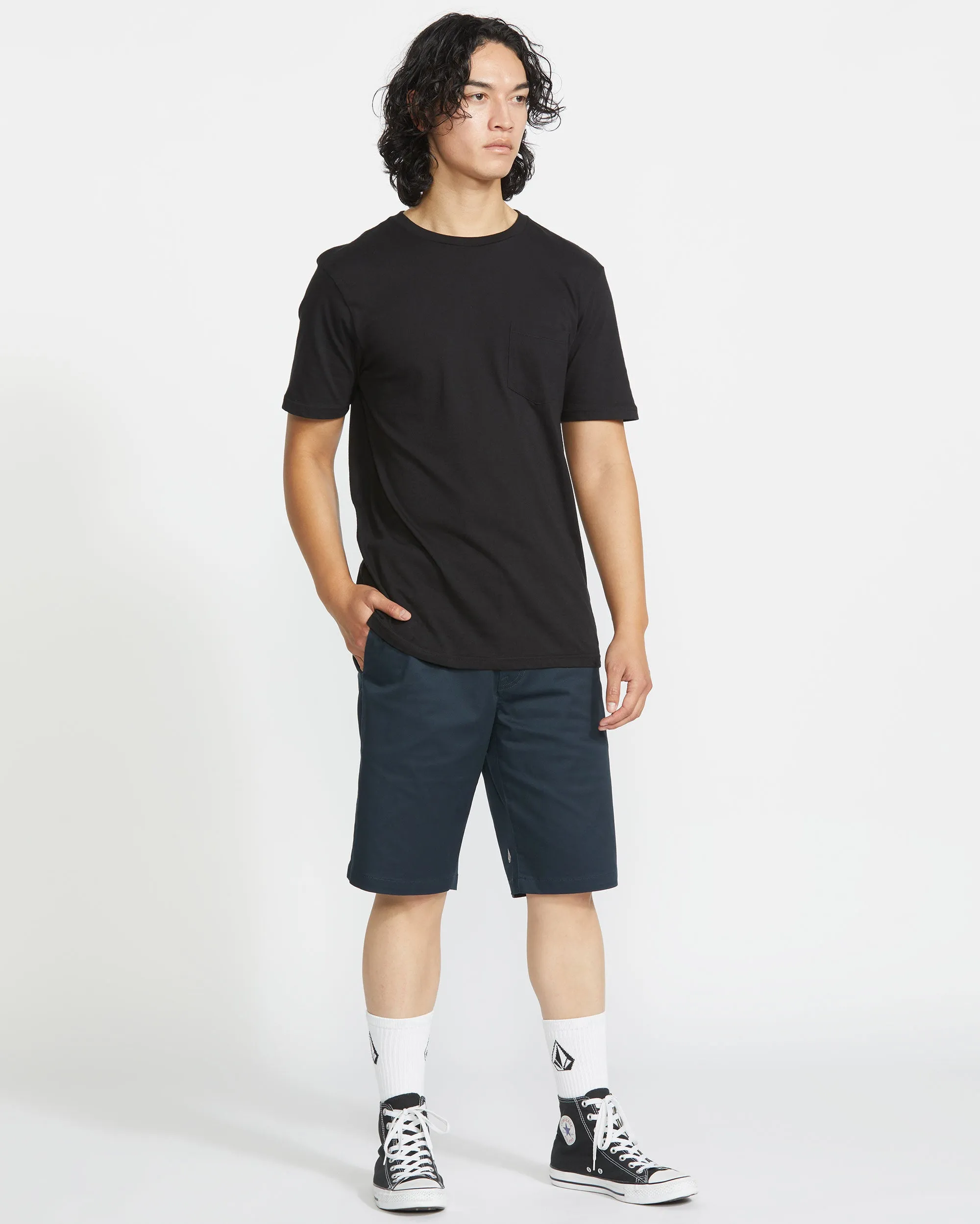 Men's Frickin Modern Stretch Shorts sold by Volcom product image thumbnail 4
