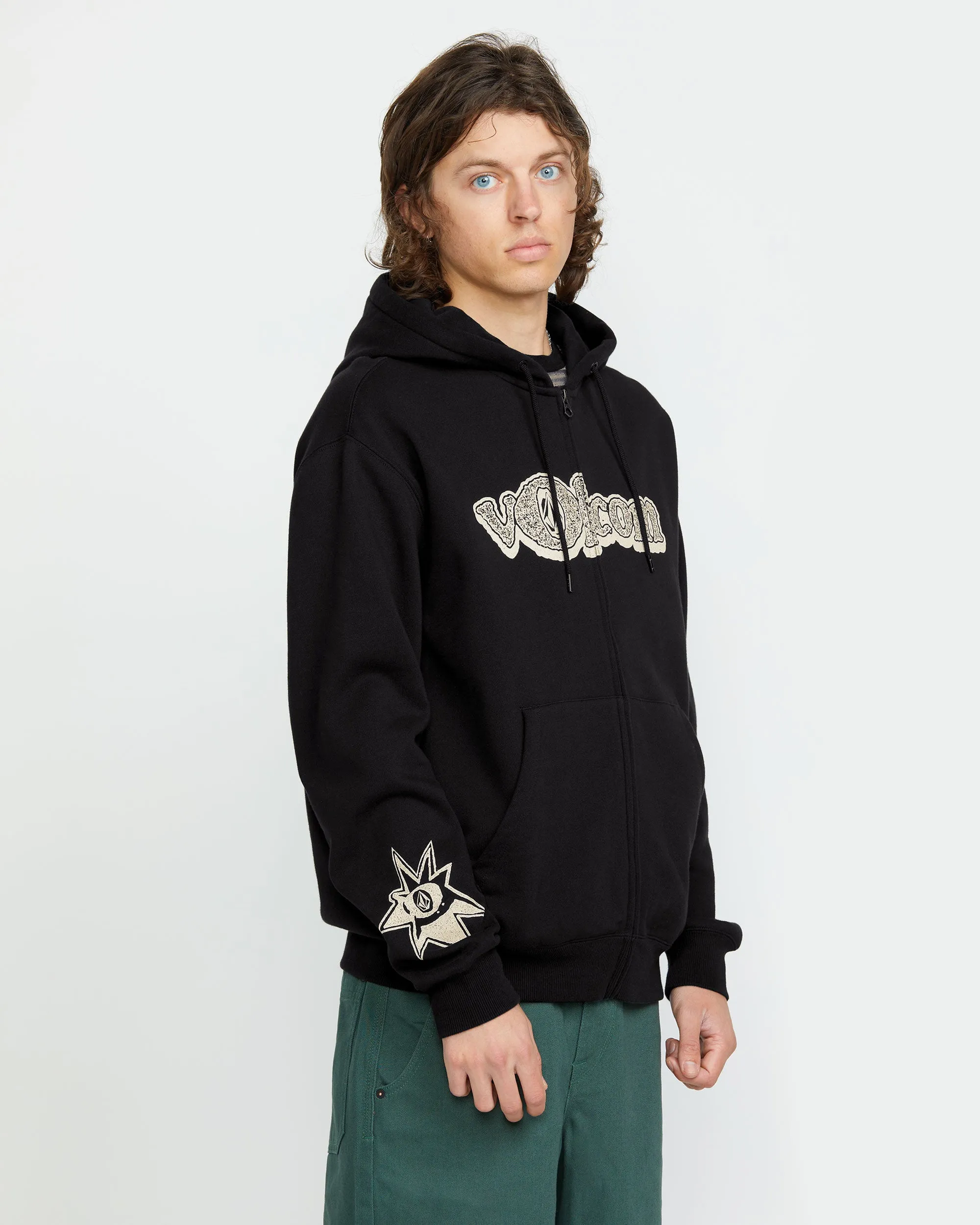 Men's Volcom Entertainment Zip Sweatshirt sold by Volcom product image thumbnail 3