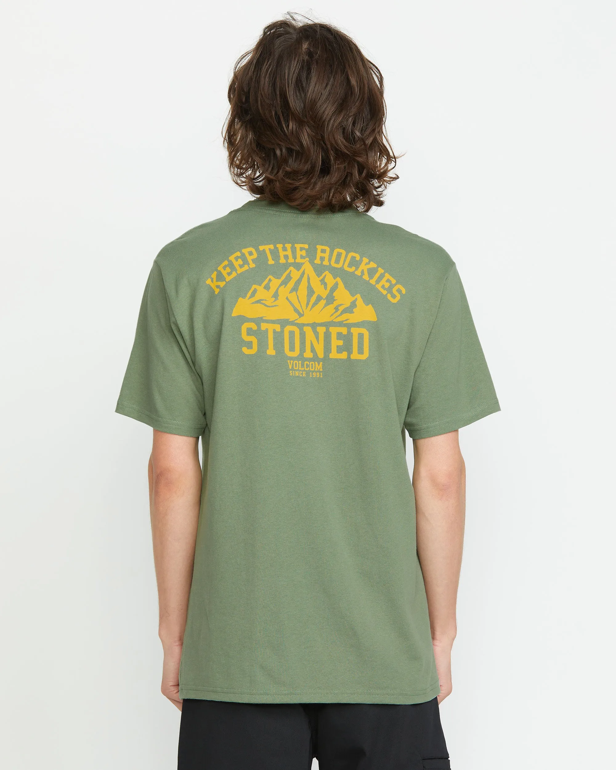 Men's Keep Rockies Stoned Short Sleeve Tee sold by Volcom product image thumbnail 2