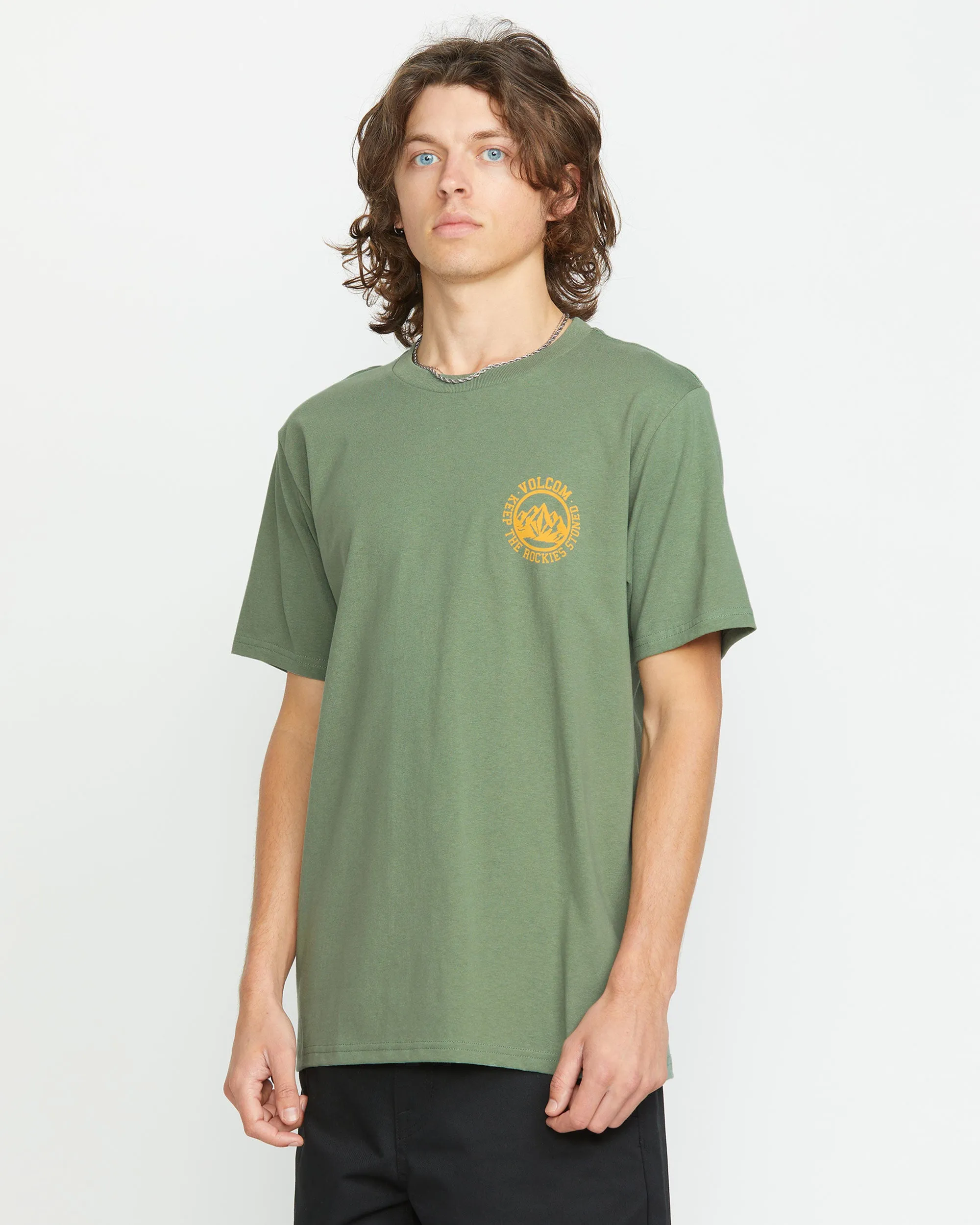 Men's Keep Rockies Stoned Short Sleeve Tee sold by Volcom product image thumbnail 3