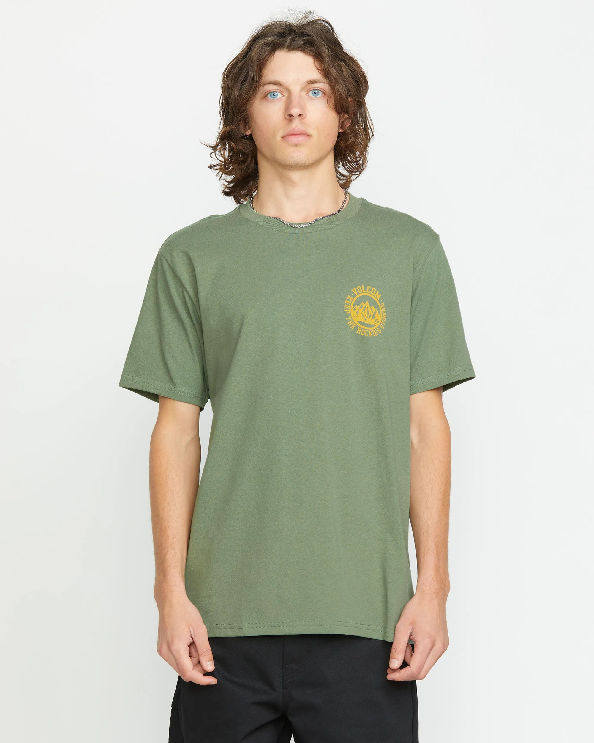 Men's Keep Rockies Stoned Short Sleeve Tee sold by Volcom