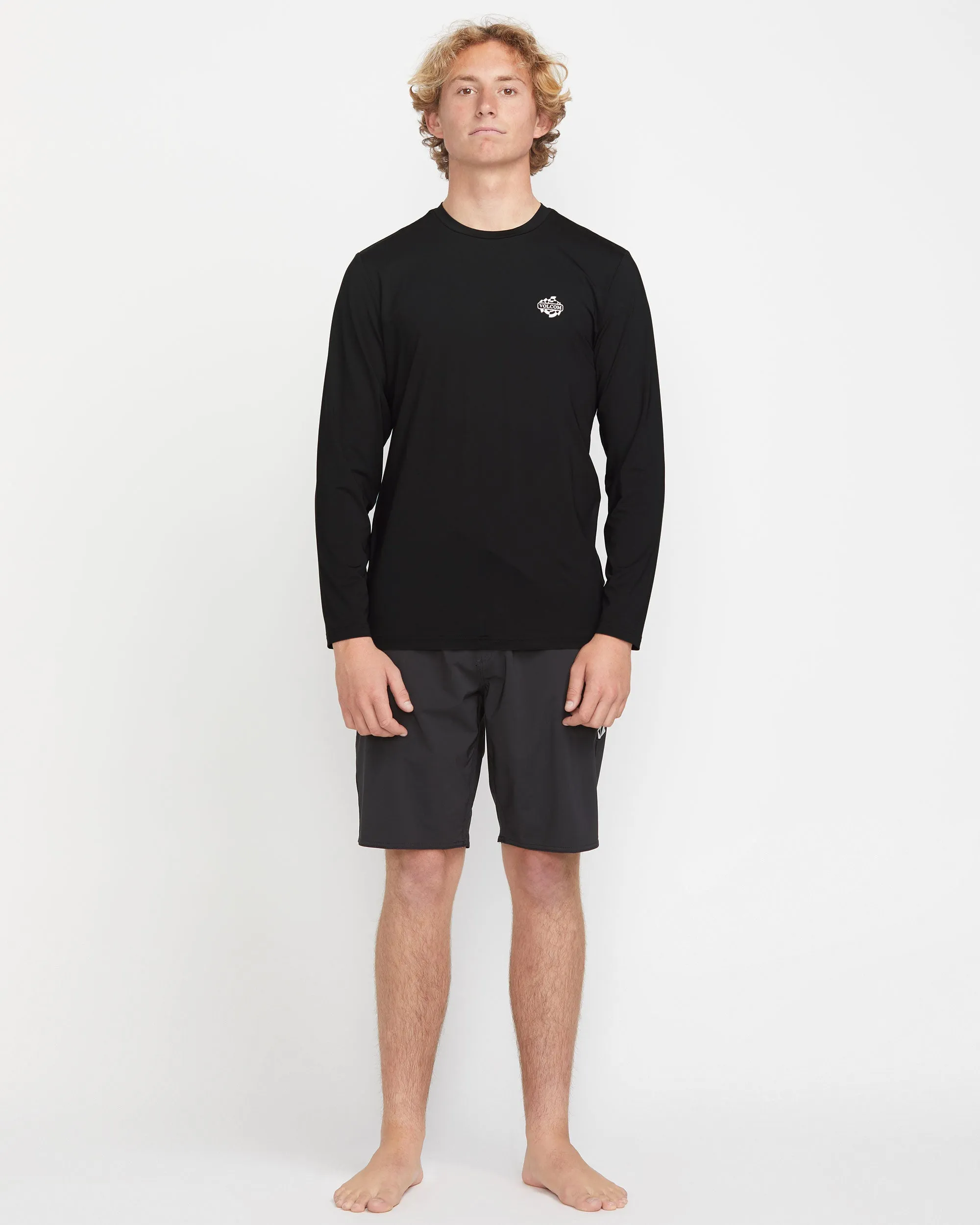 Men's Oval Track Loose Long Sleeve Surf Tee sold by Volcom product image thumbnail 4