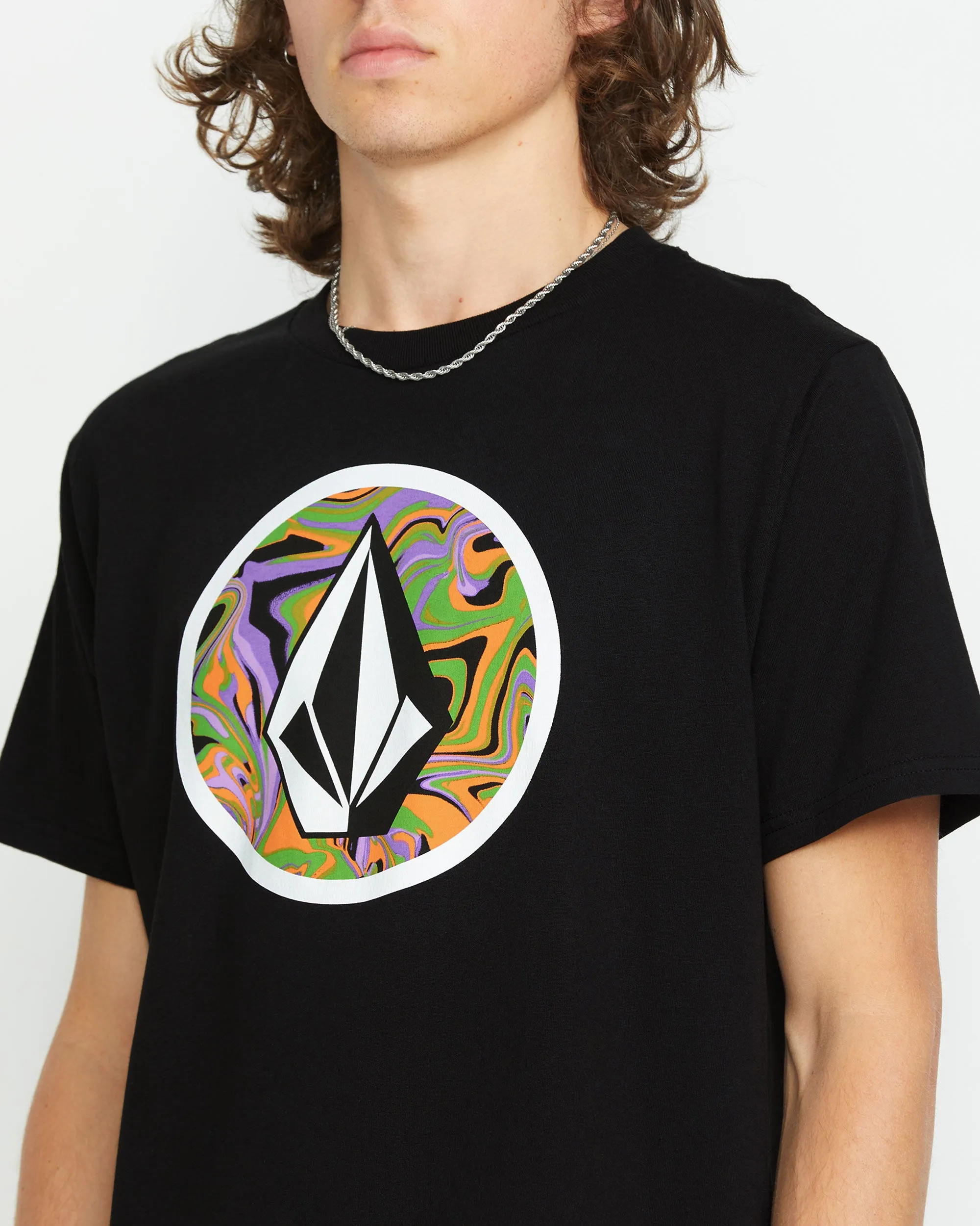 Men's Crisp Stone Fill Short Sleeve Tee sold by Volcom product image thumbnail 5