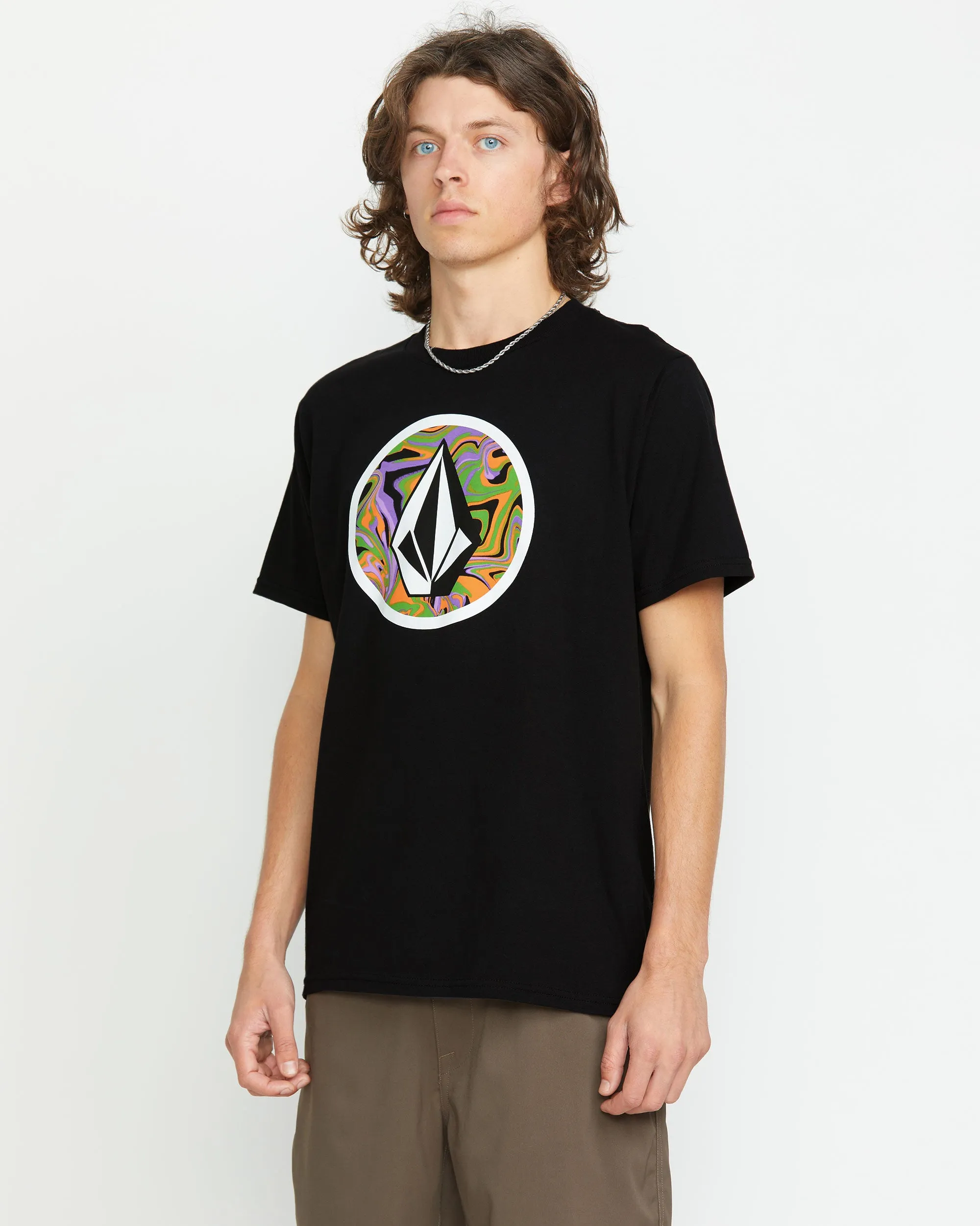 Men's Crisp Stone Fill Short Sleeve Tee sold by Volcom product image thumbnail 3