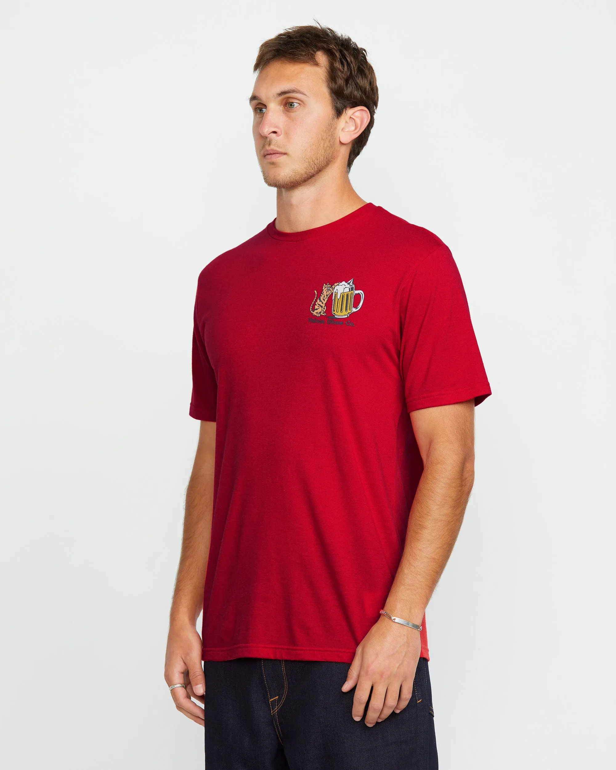 Men's Curious Cat Short Sleeve Tee sold by Volcom product image thumbnail 3