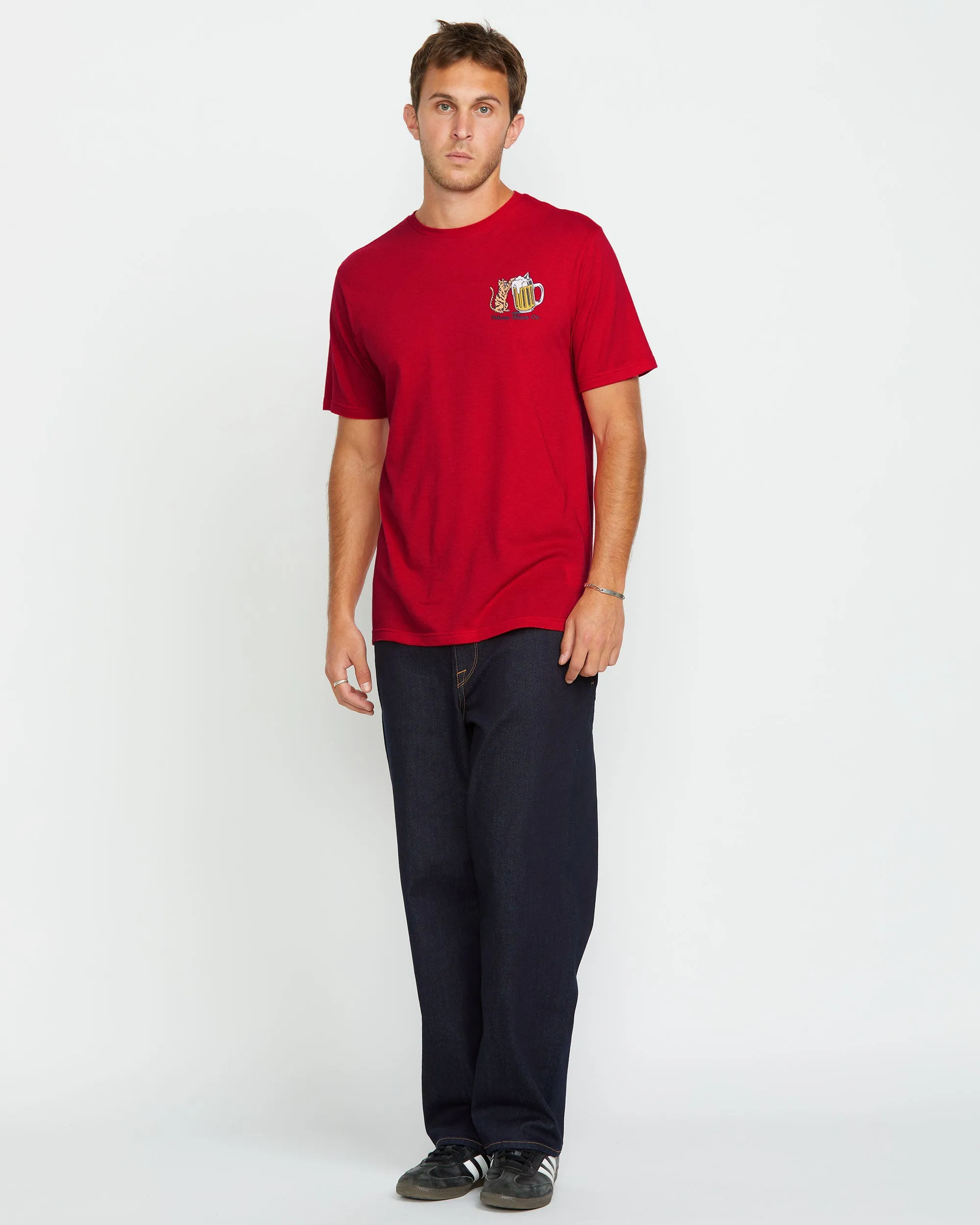 Men's Curious Cat Short Sleeve Tee sold by Volcom product image thumbnail 4