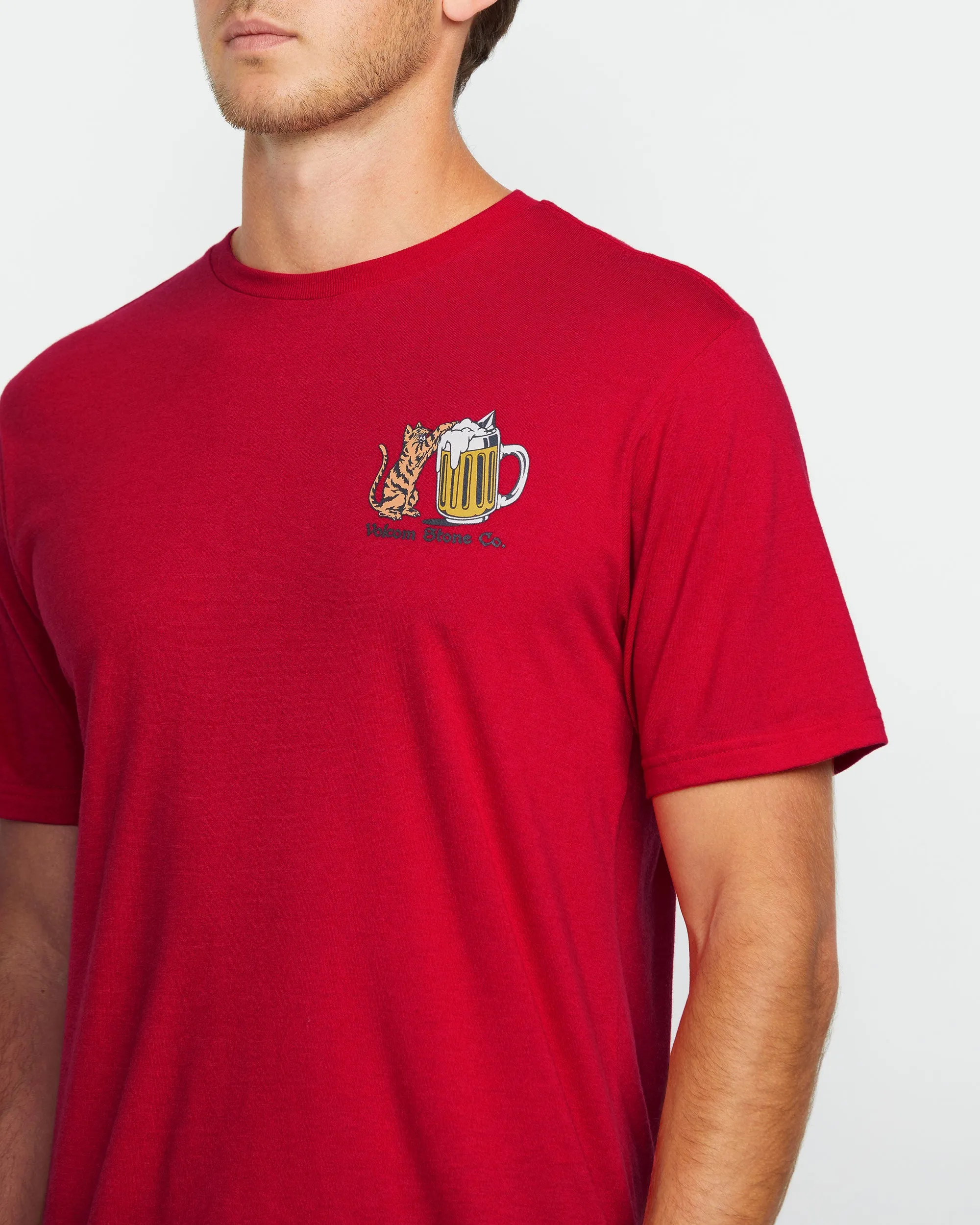 Men's Curious Cat Short Sleeve Tee sold by Volcom product image thumbnail 5