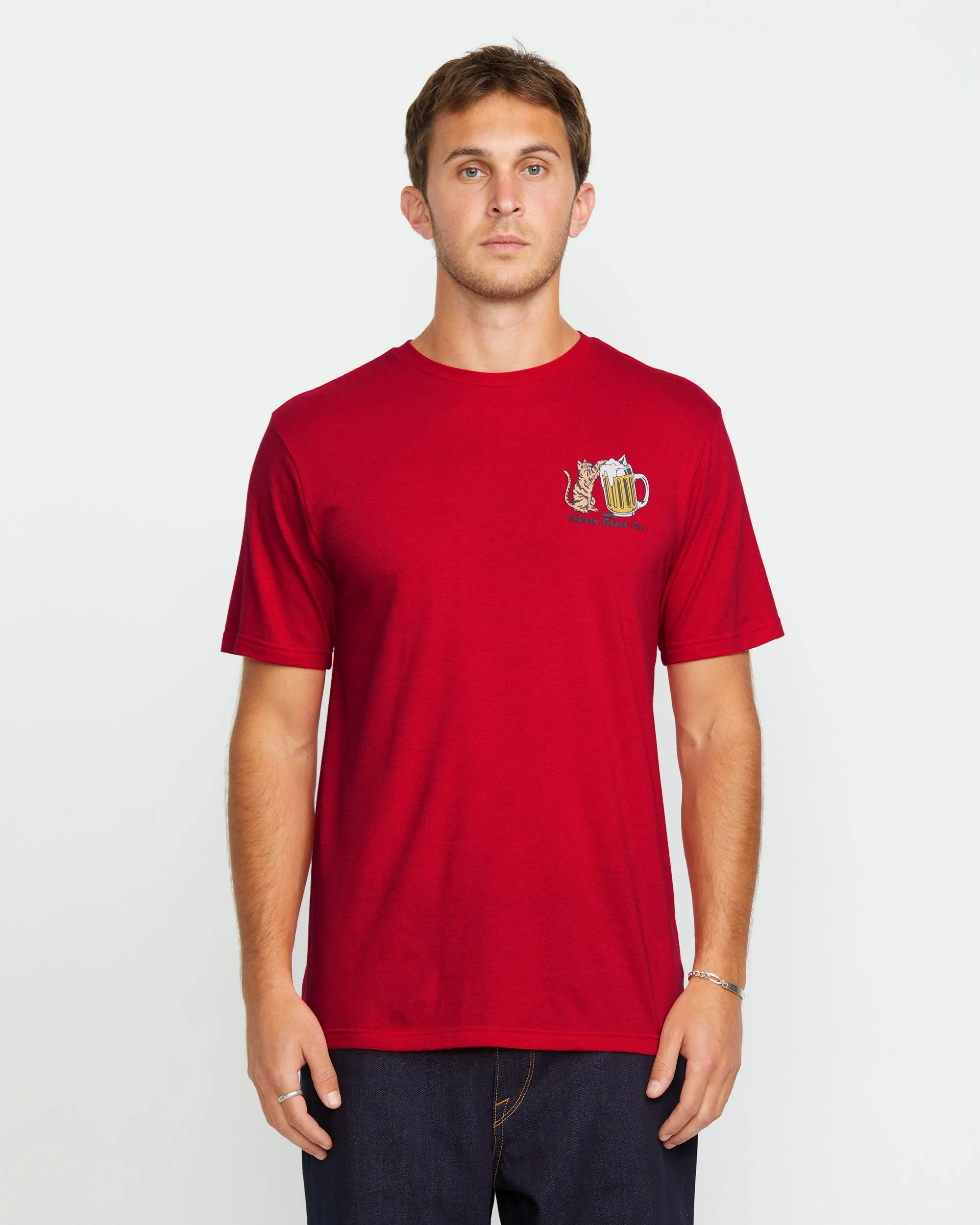 Men's Curious Cat Short Sleeve Tee sold by Volcom