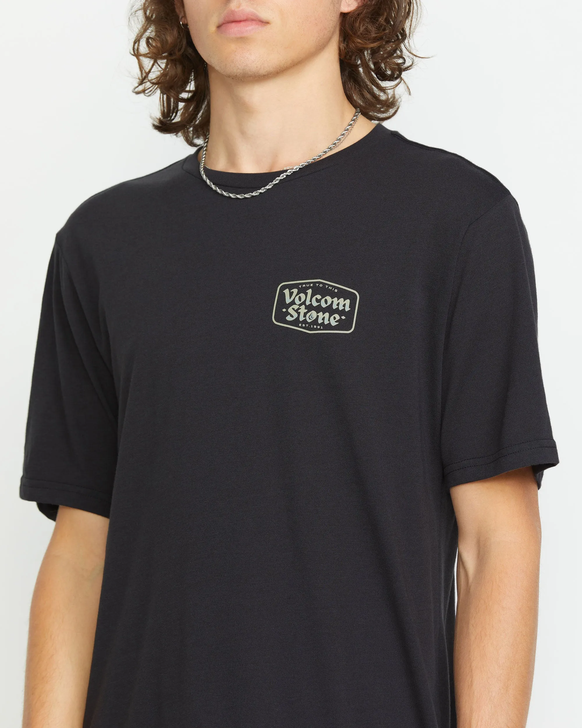 Men's Stone Buckle Short Sleeve Tee sold by Volcom product image thumbnail 5