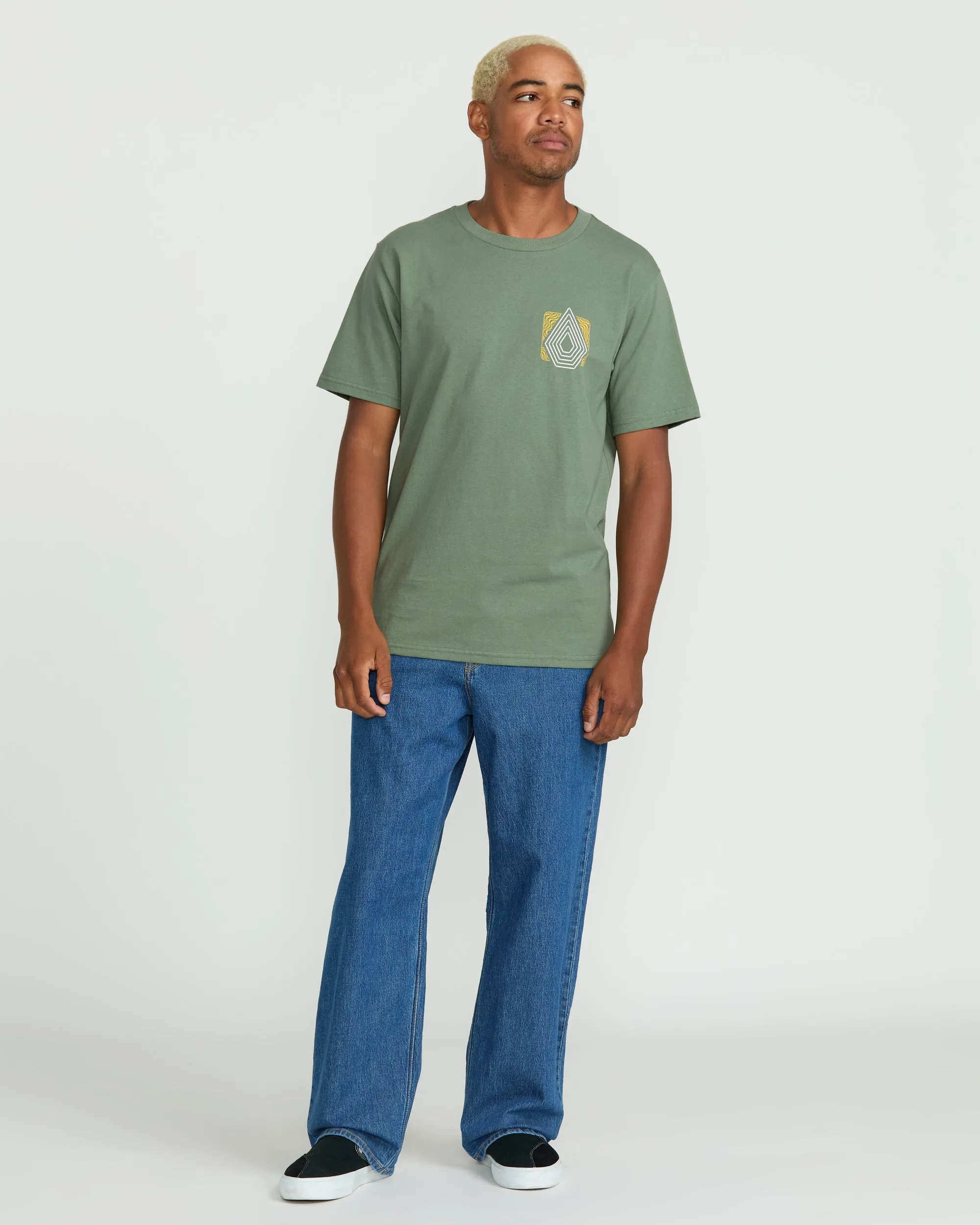Men's Plated Short Sleeve Tee sold by Volcom product image thumbnail 5