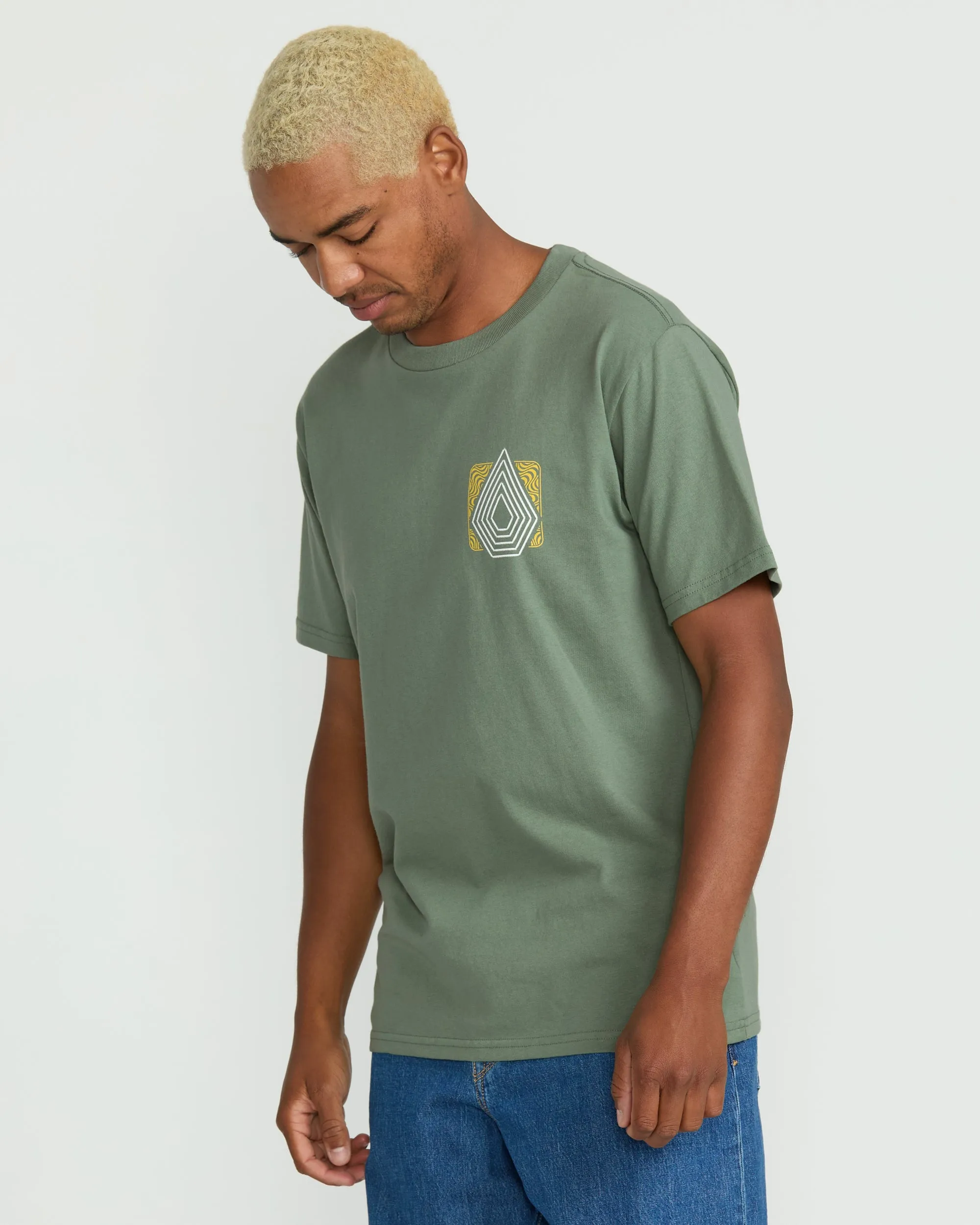 Men's Plated Short Sleeve Tee sold by Volcom product image thumbnail 3