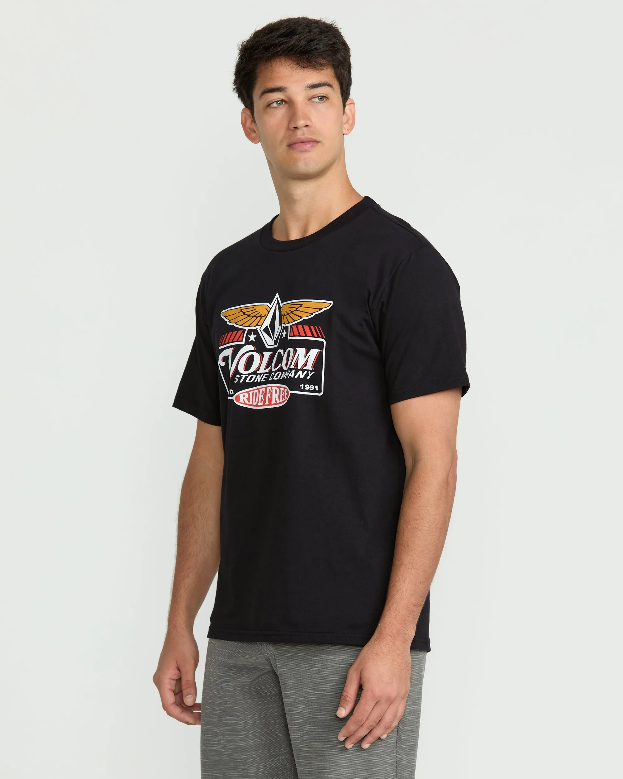 Men's Revel Short Sleeve Tee sold by Volcom product image thumbnail 3