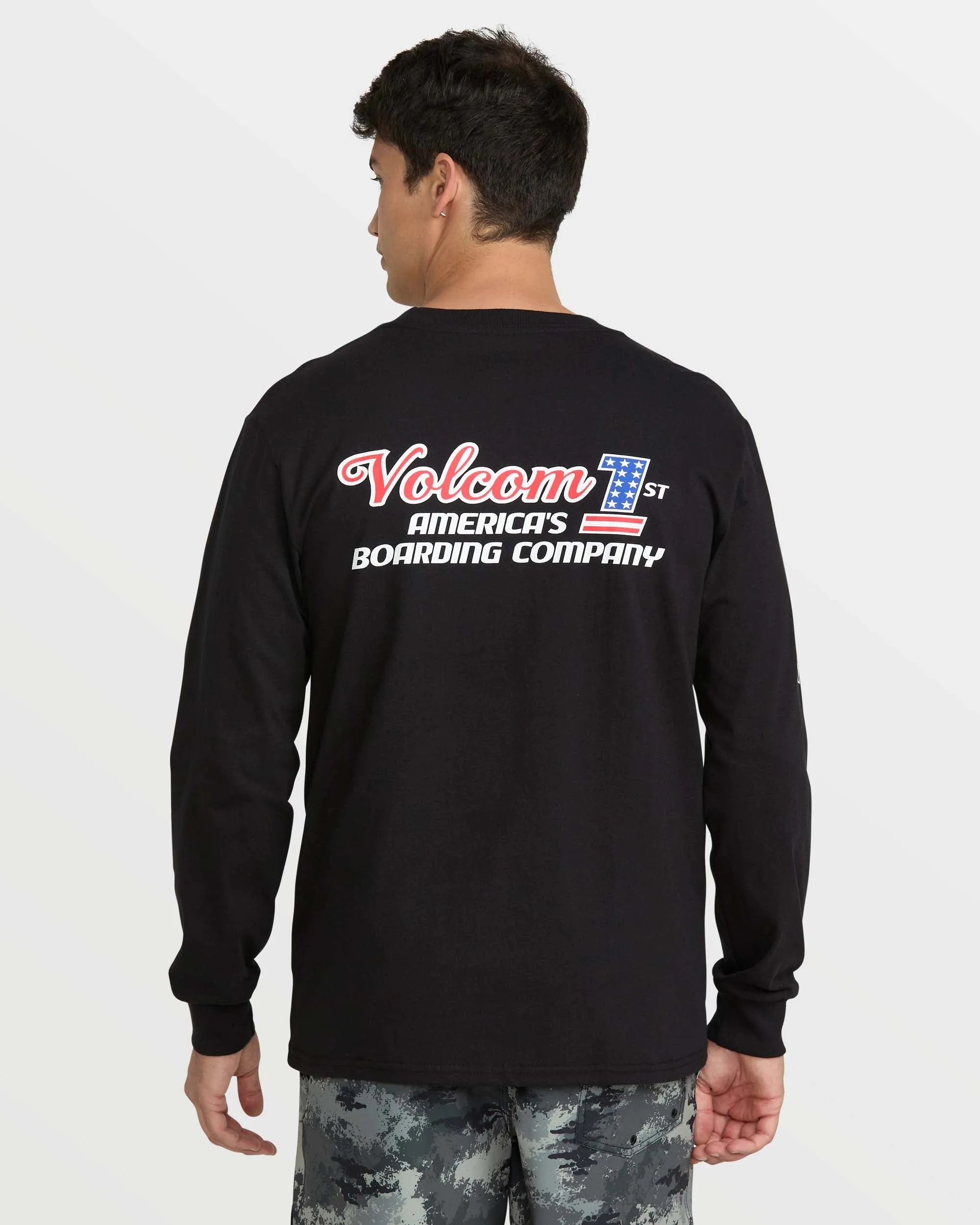 Men's 1St Boarding Co Long Sleeve Tee sold by Volcom product image thumbnail 2