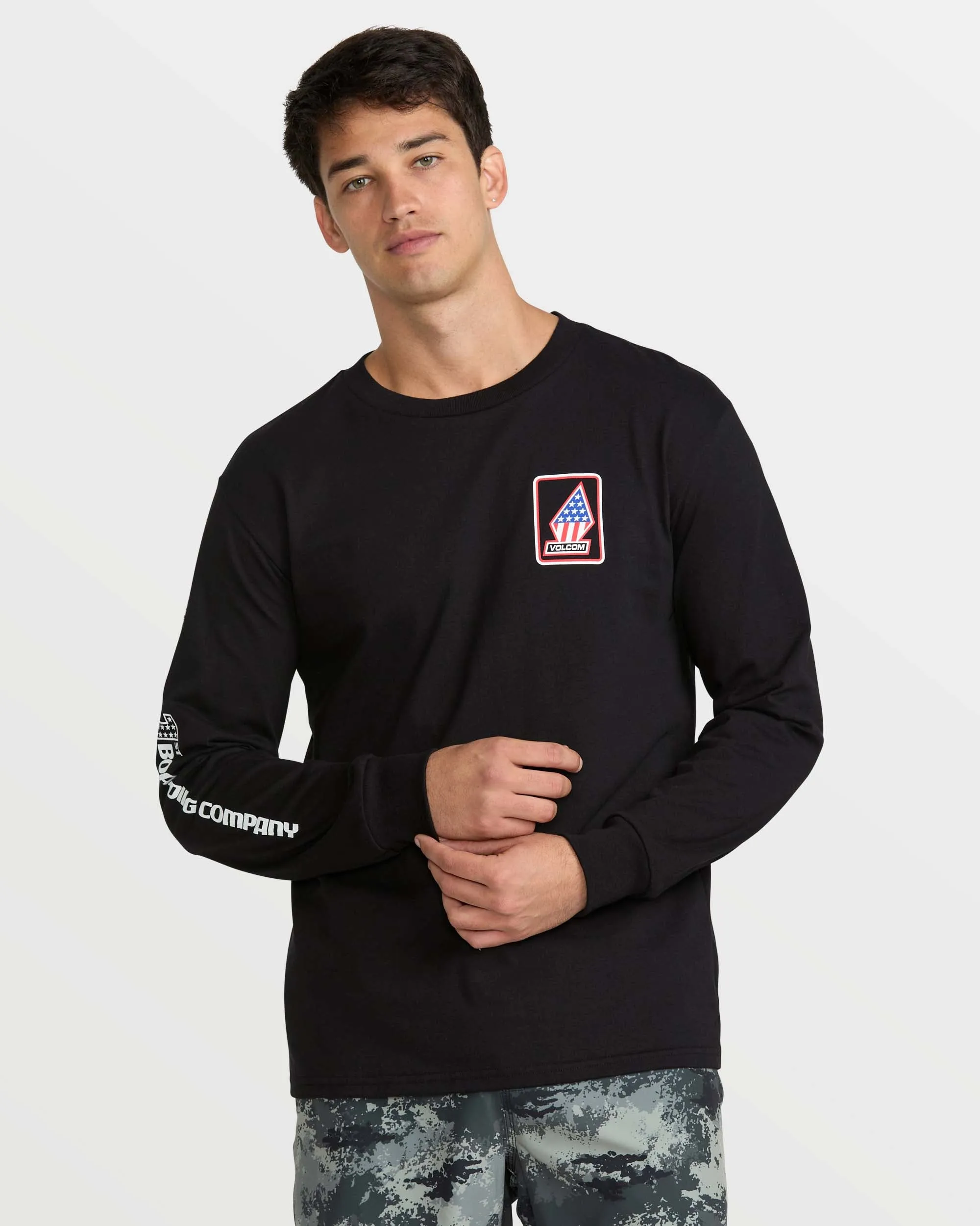 Men's 1St Boarding Co Long Sleeve Tee sold by Volcom