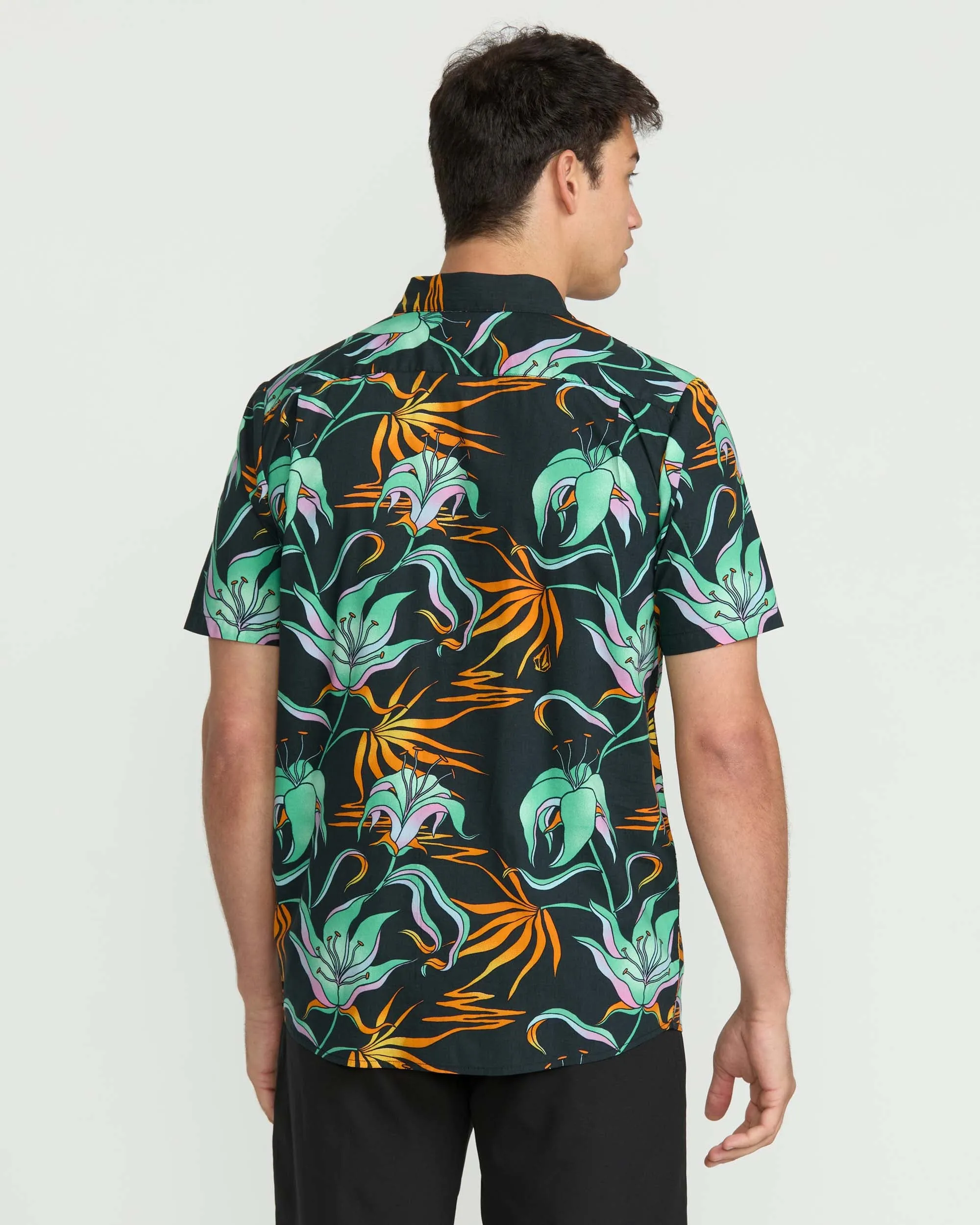 Men's Brainmelter Floral Short Sleeve Shirt sold by Volcom product image thumbnail 2