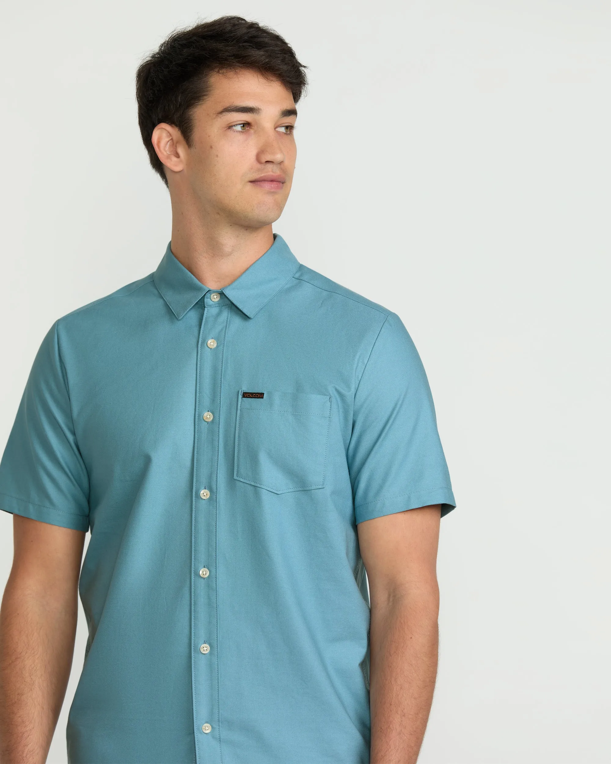Men's Veeco Oxford Short Sleeve Shirt sold by Volcom product image thumbnail 5