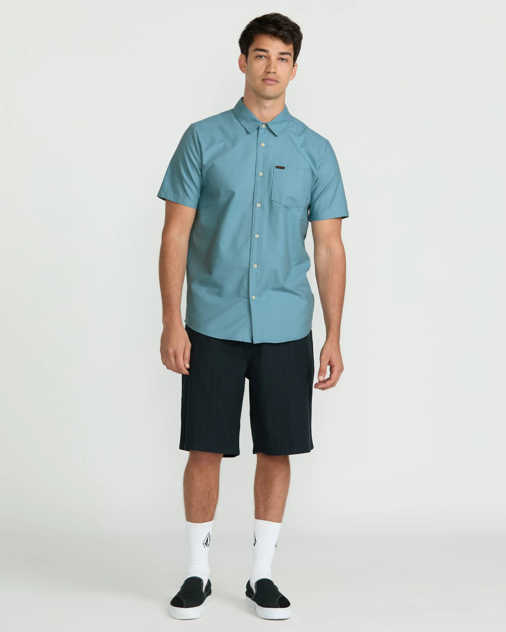 Men's Veeco Oxford Short Sleeve Shirt sold by Volcom product image thumbnail 4