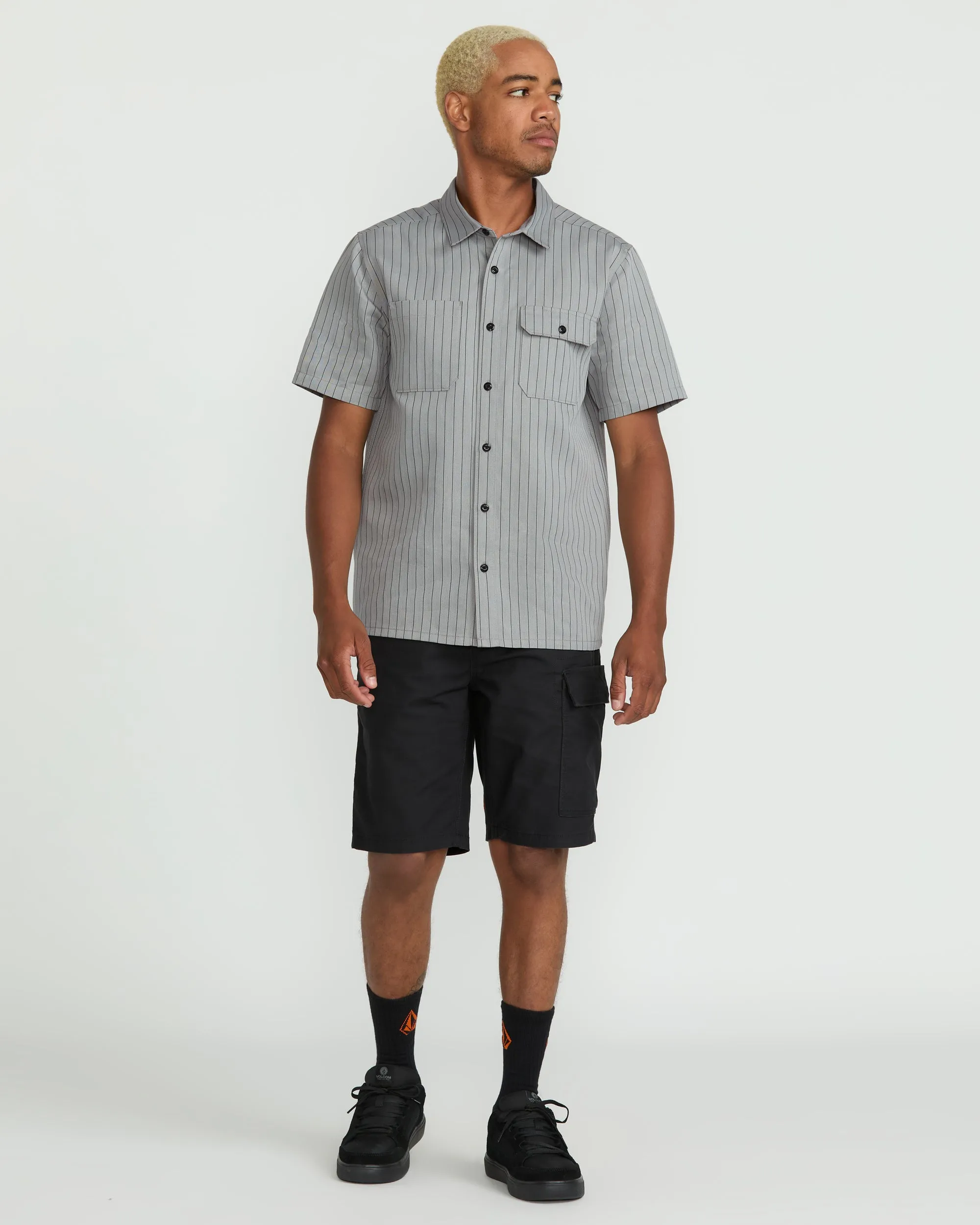 Men's Trade Stone Short Sleeve Shirt sold by Volcom product image thumbnail 5