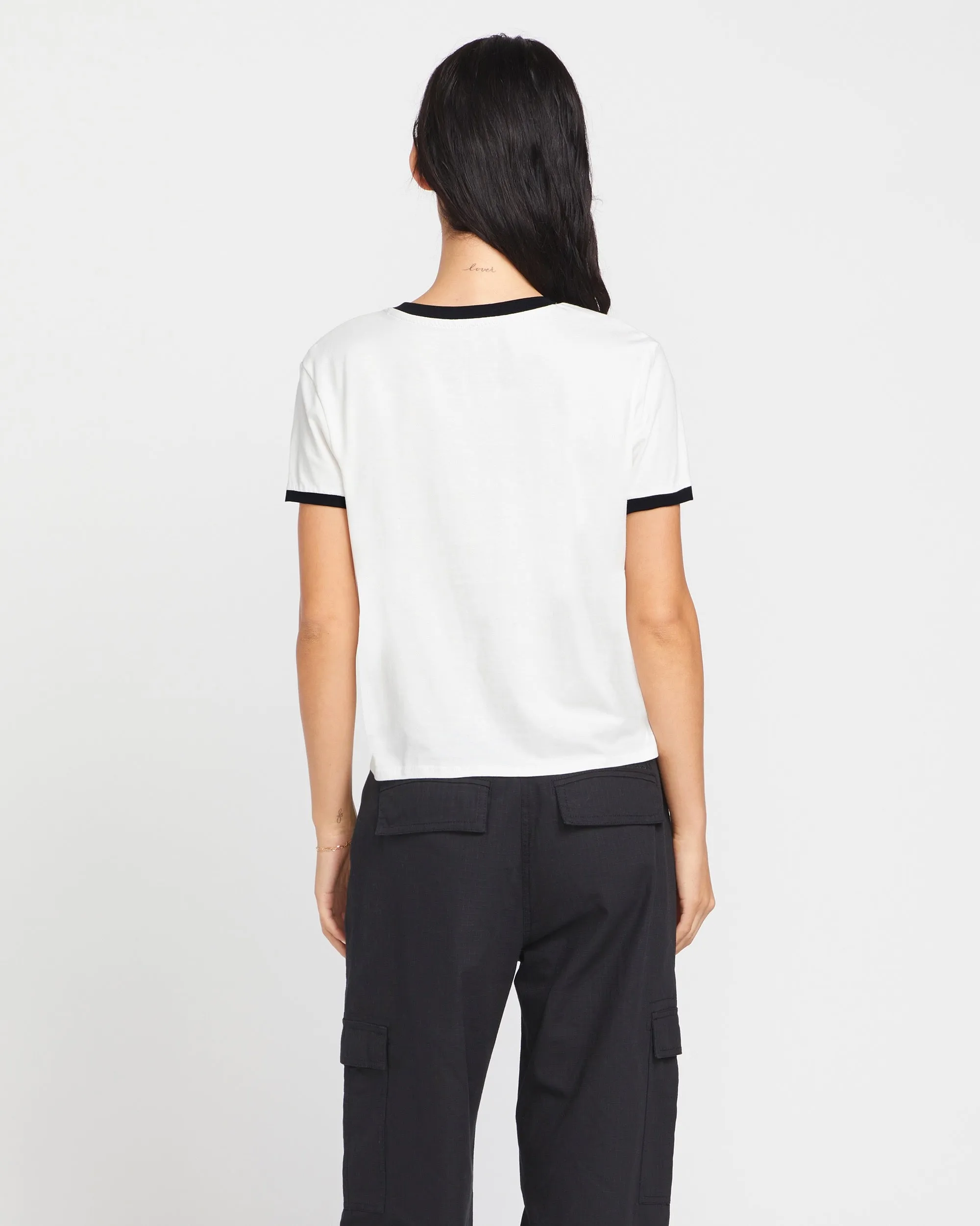 Meet Me There Ringer Tee - Star White sold by Volcom product image thumbnail 4