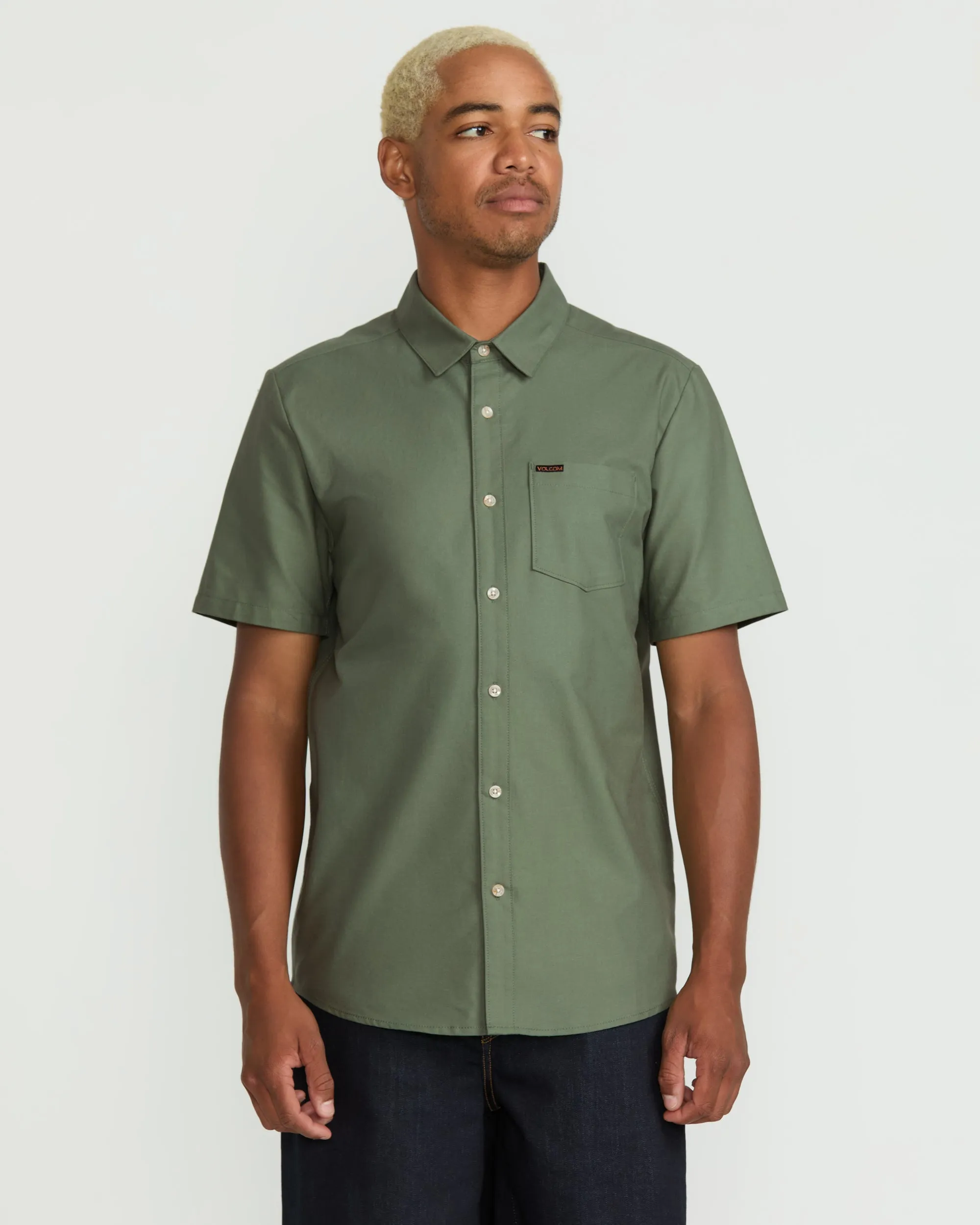 Men's Veeco Oxford Short Sleeve Shirt sold by Volcom